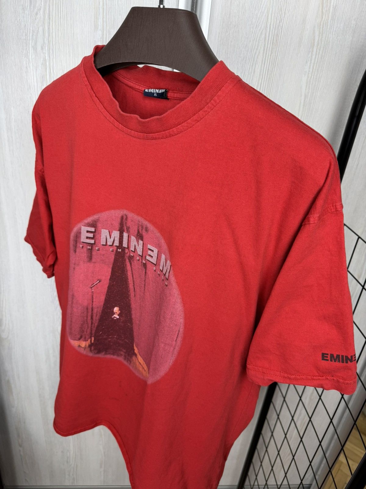 Band Tees Vintage 2003 EMINEM BAND TOUR GUNIT ABSTRACT ANGRY BONES Y2K Size US XL / EU 56 / 4 - 5 Thumbnail