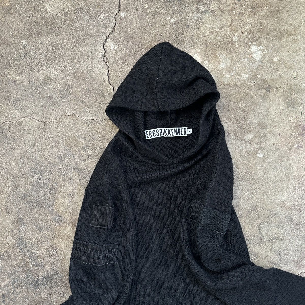 Dirk Bikkembergs Dirk Bikkembergs Wool Hoodie Size S / US 4 / IT 40 - 3 Thumbnail