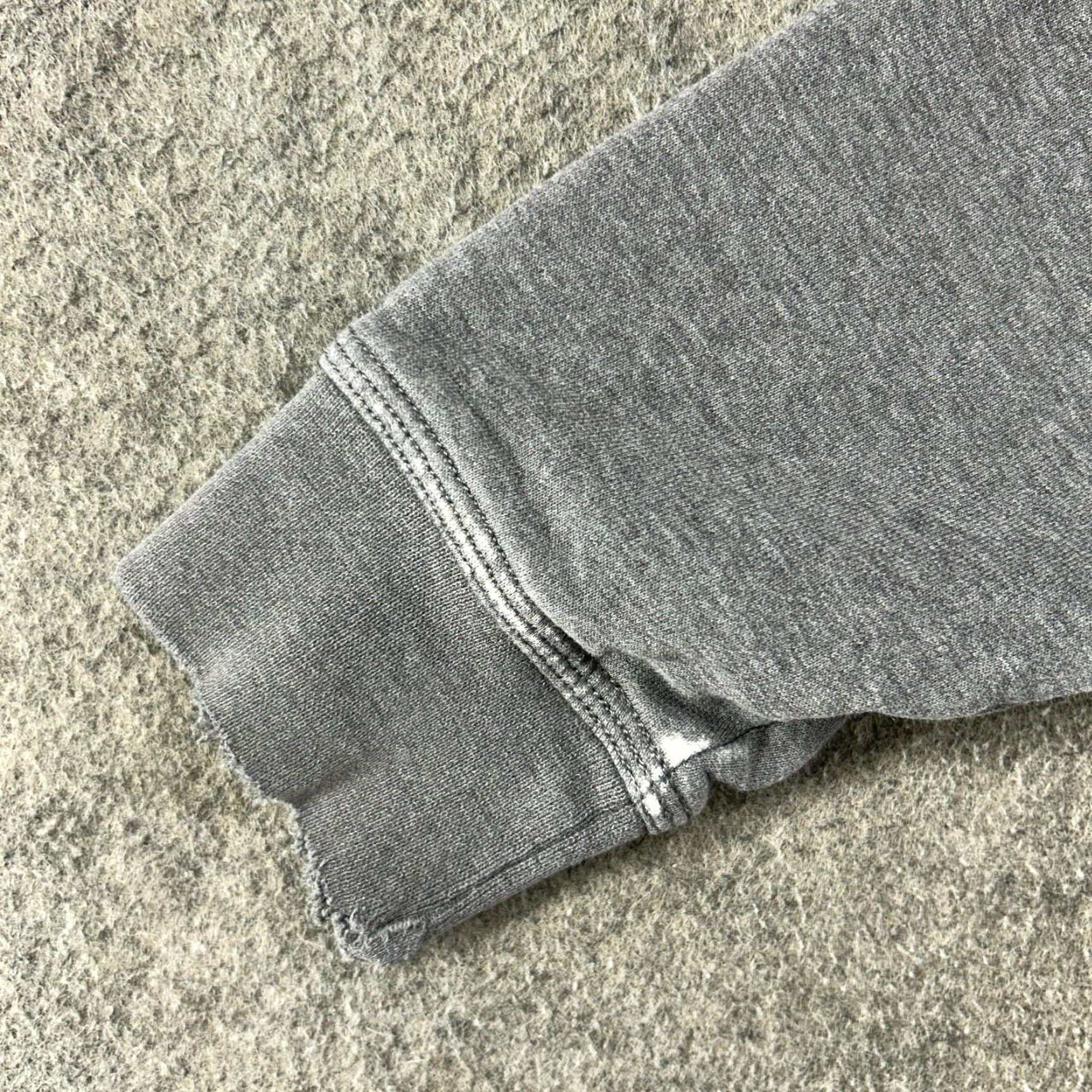 Nike Nike Hoodie Mens Small Gray Pullover Fleece Cotton Blend Swoosh Club Logo Pocket Hooded Crew Neck Regular Size US S / EU 44-46 / 1 - 7 Thumbnail
