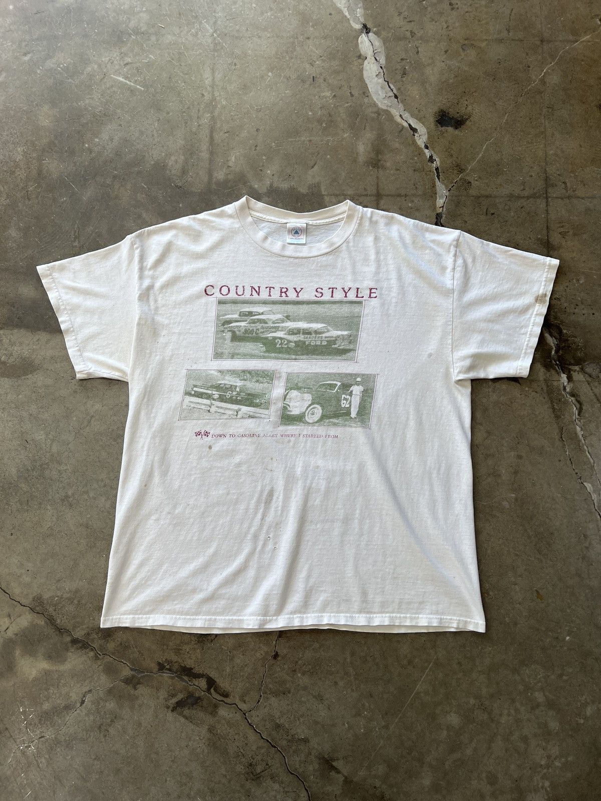 NASCAR × Vintage Vintage Country Style Gasoline Alley Tee XL Size US XL / EU 56 / 4 - 2 Thumbnail