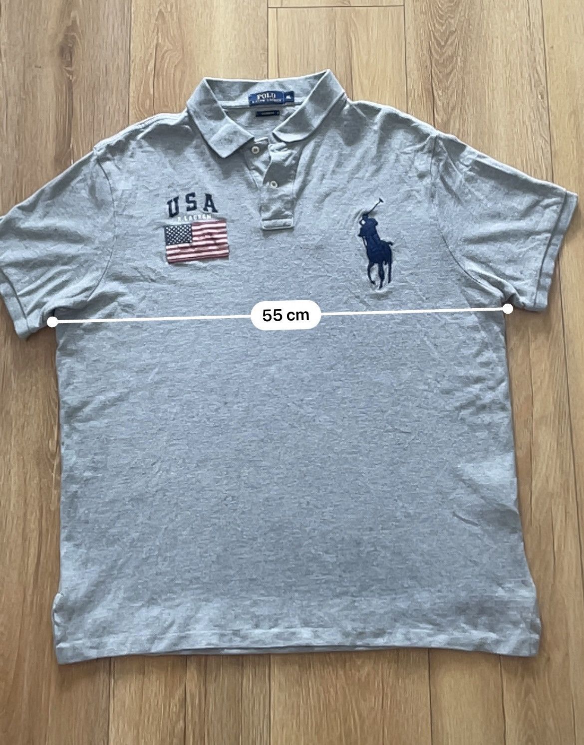 Polo Ralph Lauren Polo Ralph Lauren USA Flag Polo – Custom Fit – Size XL Size US XL / EU 56 / 4 - 6 Thumbnail