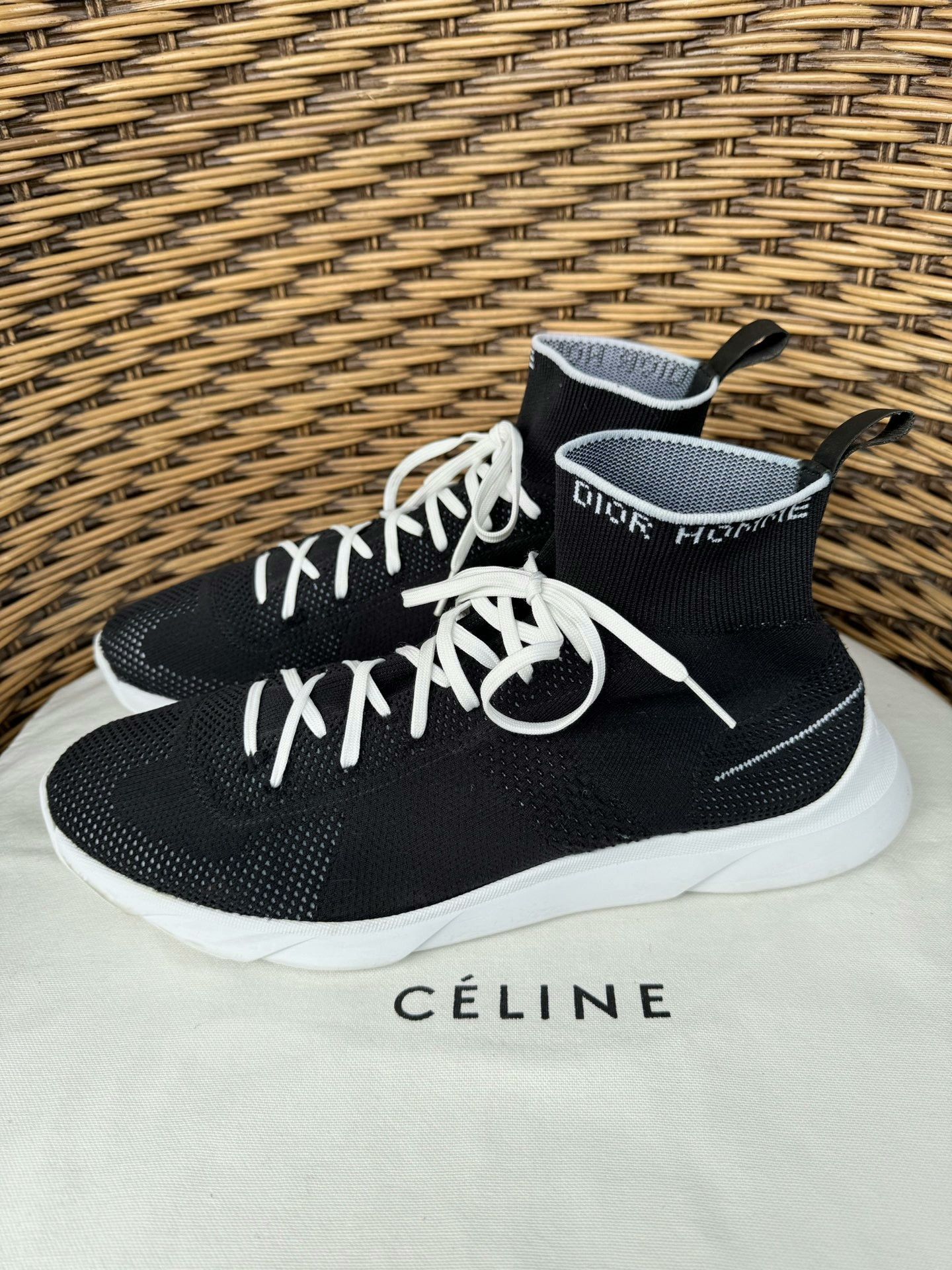 Dior Dior Men's Sock Shoes Size 44 Size US 10 / EU 43 - 1 Thumbnail