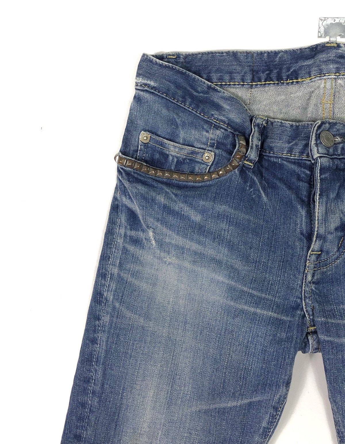 Hysteric Glamour RARE🔥VINTAGE HYSTERIC JEANS PRINTED SMALL SKINNY FIT Size 30" / US 8 / IT 44 - 7 Thumbnail