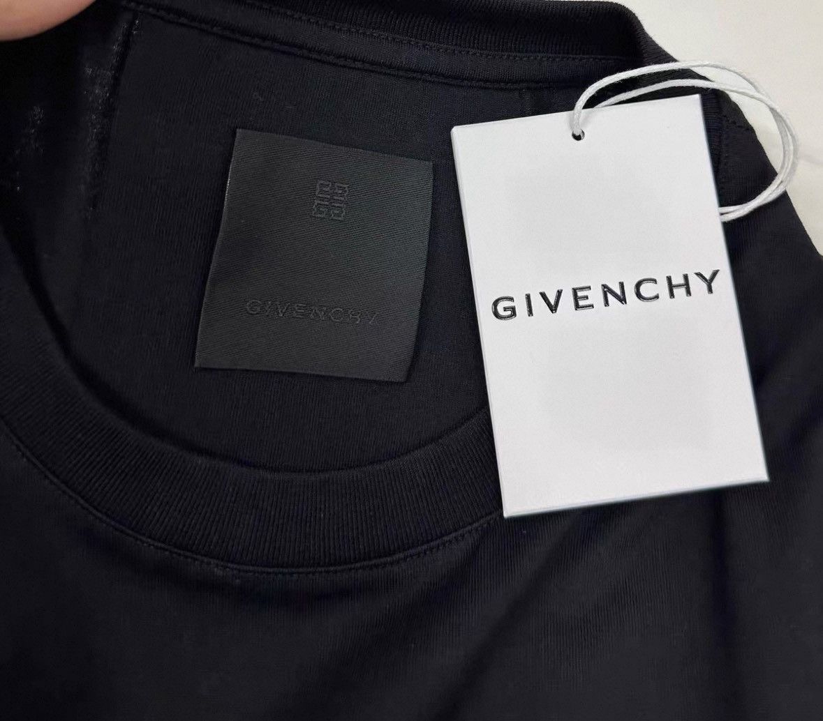 Givenchy Givenchy Givenchy Black Logo Print Short Sleeve TShirt -25 Size US S / EU 44-46 / 1 - 6 Thumbnail