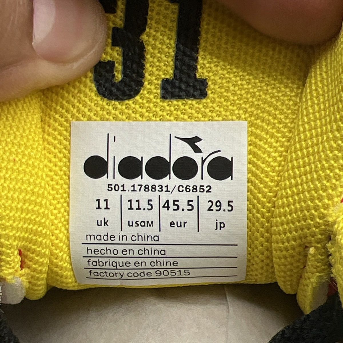 Diadora Foot locker x n9002 Rocky balboa sagas Ivan drago Size US 11.5 / EU 44-45 - 9 Thumbnail
