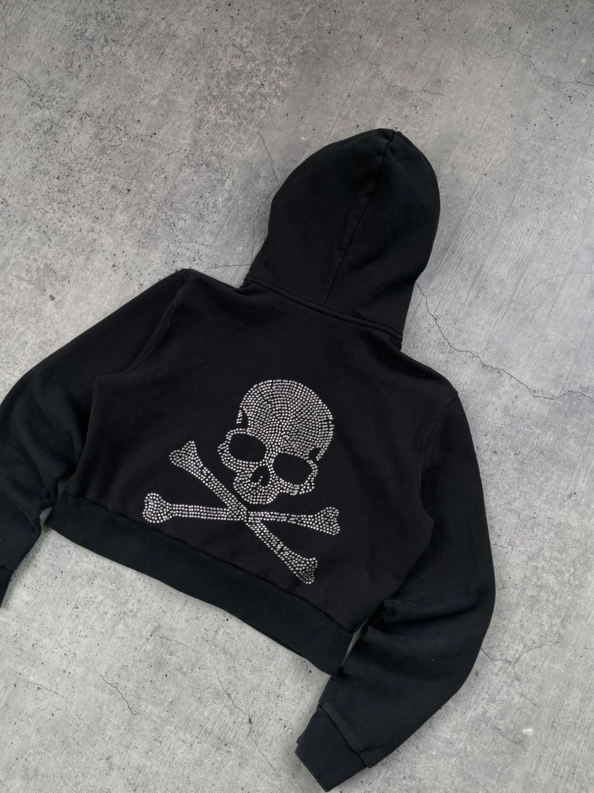 Oakley × Vintage Vintage Oakley style Y2K skull dead zip hoodie Size S / US 4 / IT 40 - 2 Thumbnail