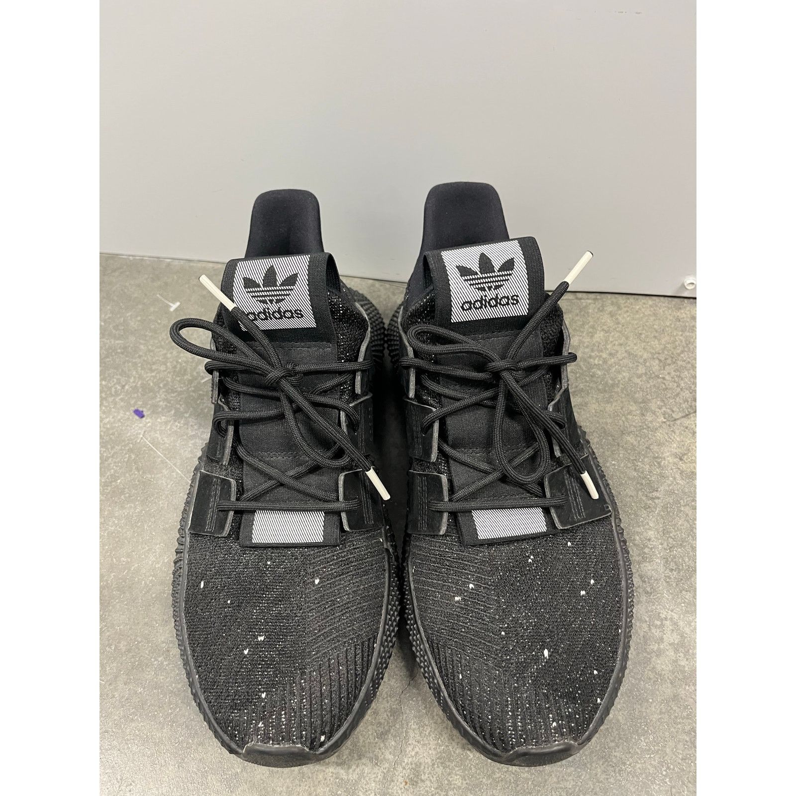Adidas Adidas Prophere J Mens Size 9 Sneakers Triple Black Size US 9 / EU 42 - 2 Thumbnail