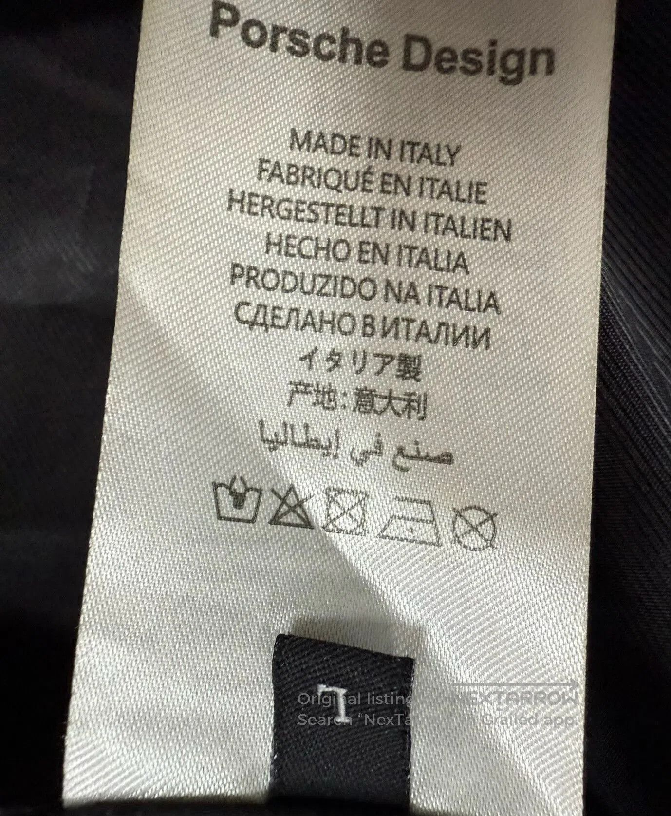 Porsche Design Porsche Design Men's Leather Jacket. Size US L / EU 52-54 / 3 - 5 Thumbnail