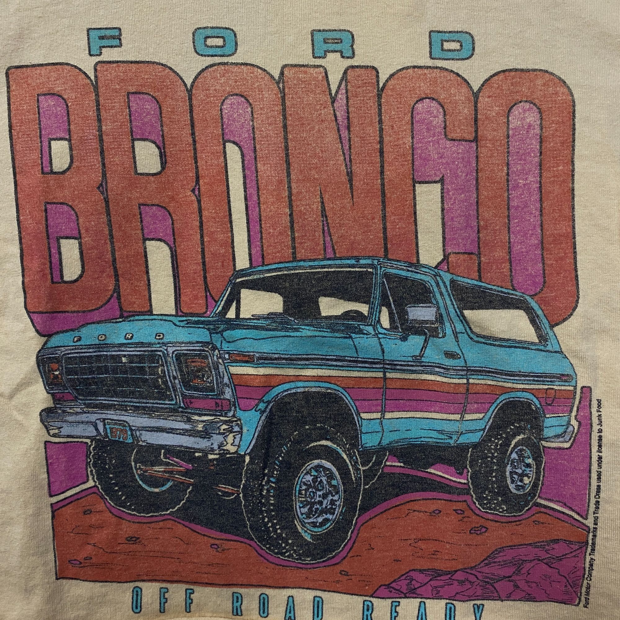 Junk Food Junk Food Clothing Ford Bronco Off Road Ready Flea Market Wo Size XS / US 0-2 / IT 36-38 - 2 Thumbnail