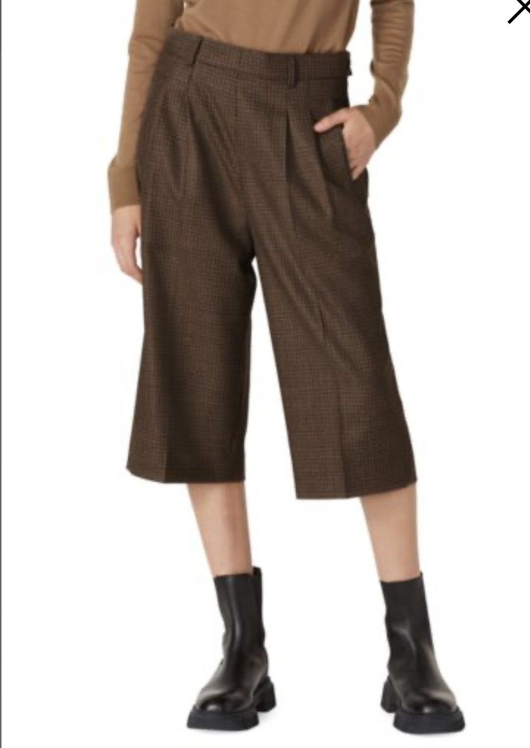 Maison Margiela Wool Plaid Culottes Size 25" / US 0 / IT 36 - 1 Thumbnail