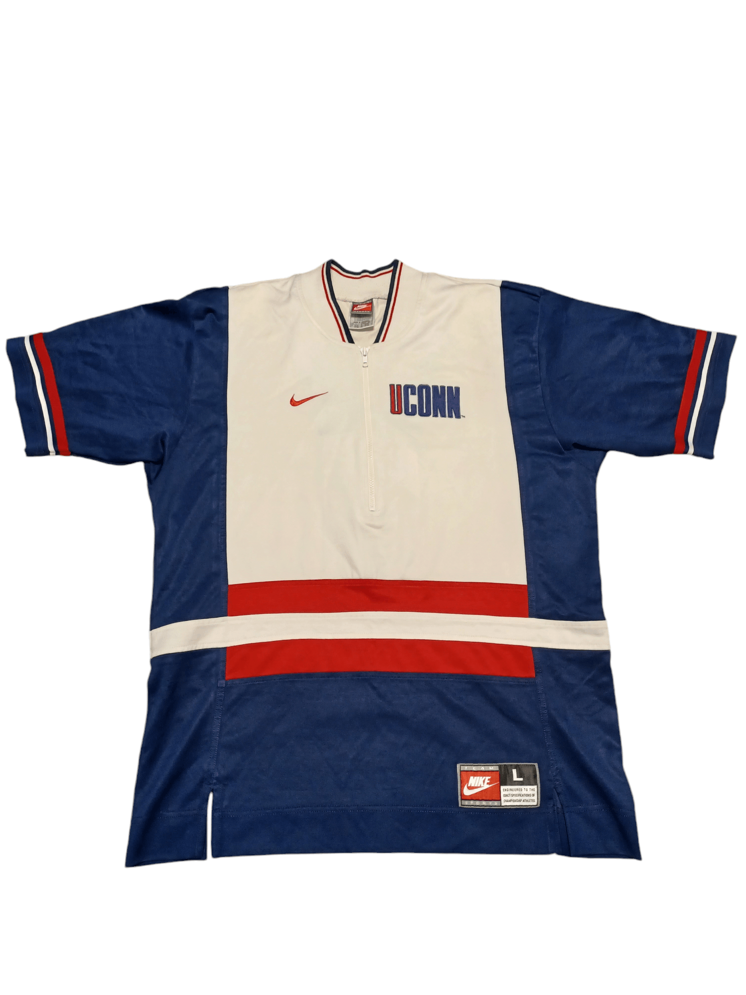 Nike NIKE VINTAGE 90S UCONN JERSEY STREETWEAR RAP SK8 Y2K DRILL Size US L / EU 52-54 / 3 - 1 Thumbnail