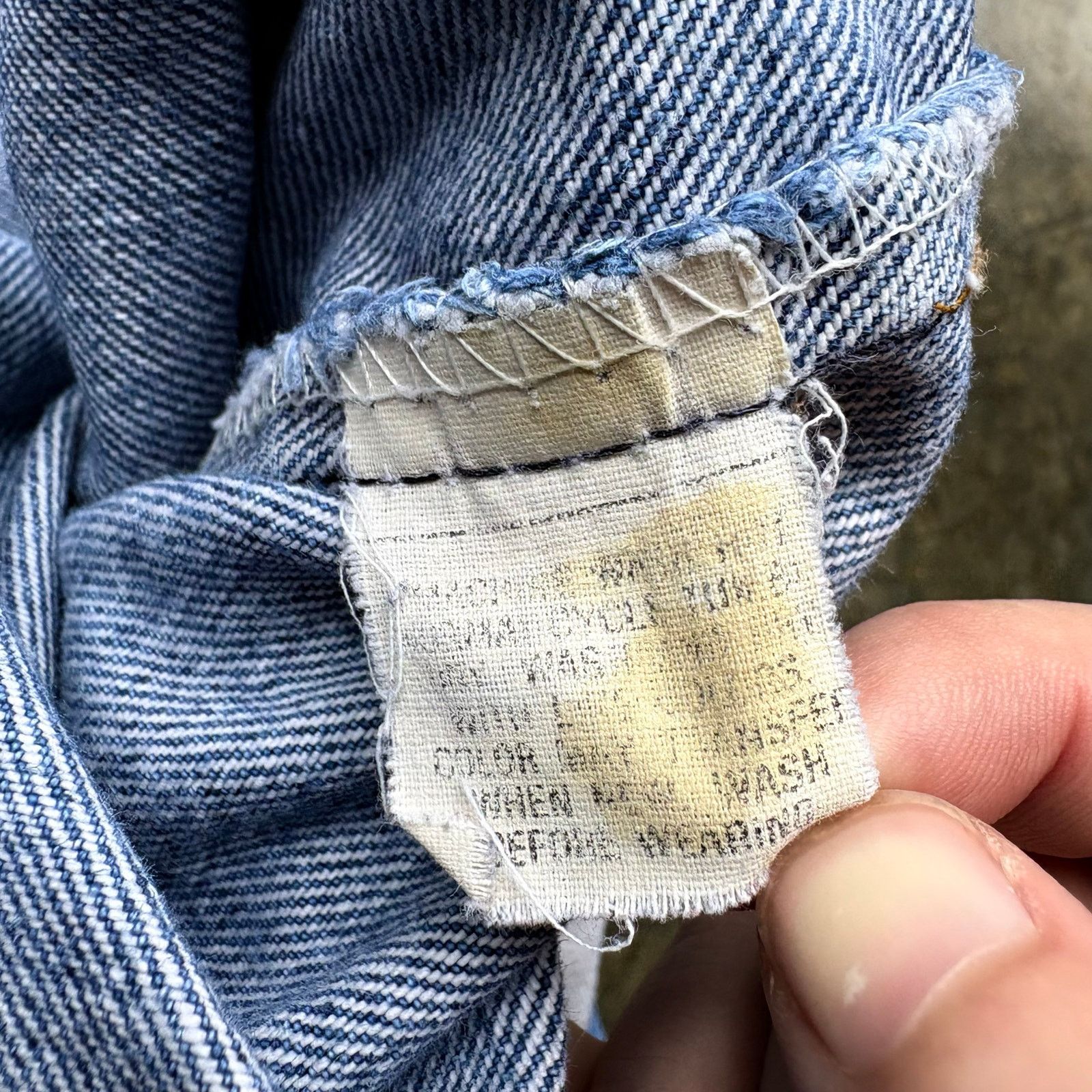 Levi's × Vintage Beautiful Vintage Levis Blue Jeans Size US 36 / EU 52 - 6 Thumbnail
