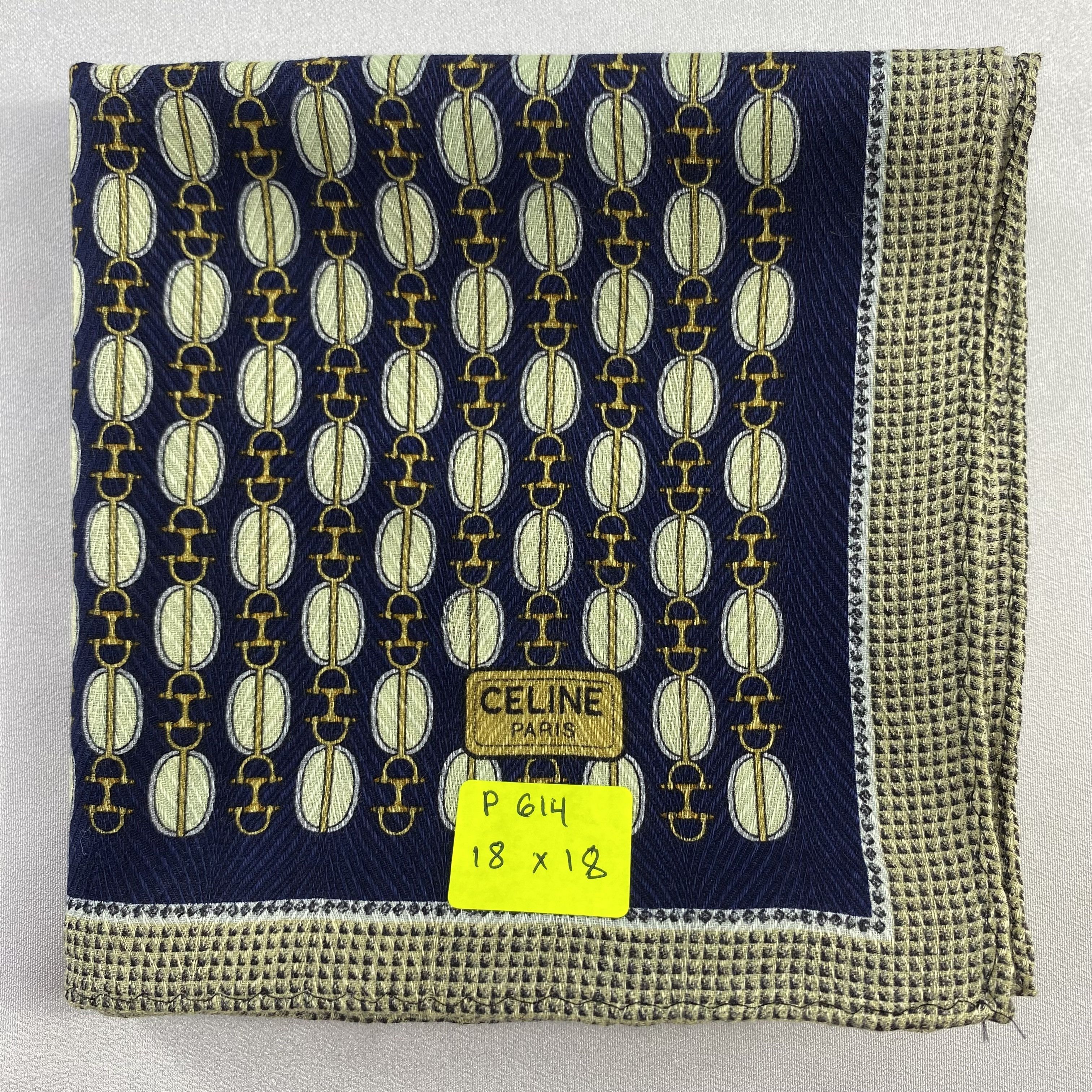Celine × Vintage Celine Neckerchief / Bandana / Handkerchief-P614 Size ONE SIZE - 5 Thumbnail