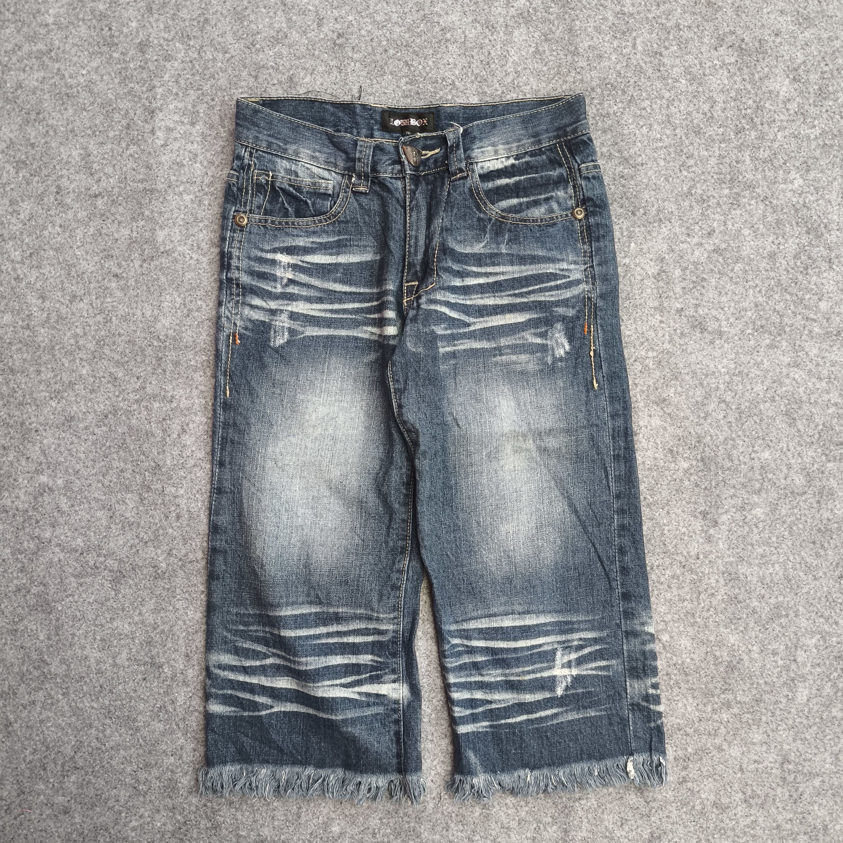 LOWBOX Lowbox 3 quarter denim jeans jorts pants Size US 28 / EU 44 - 2 Thumbnail