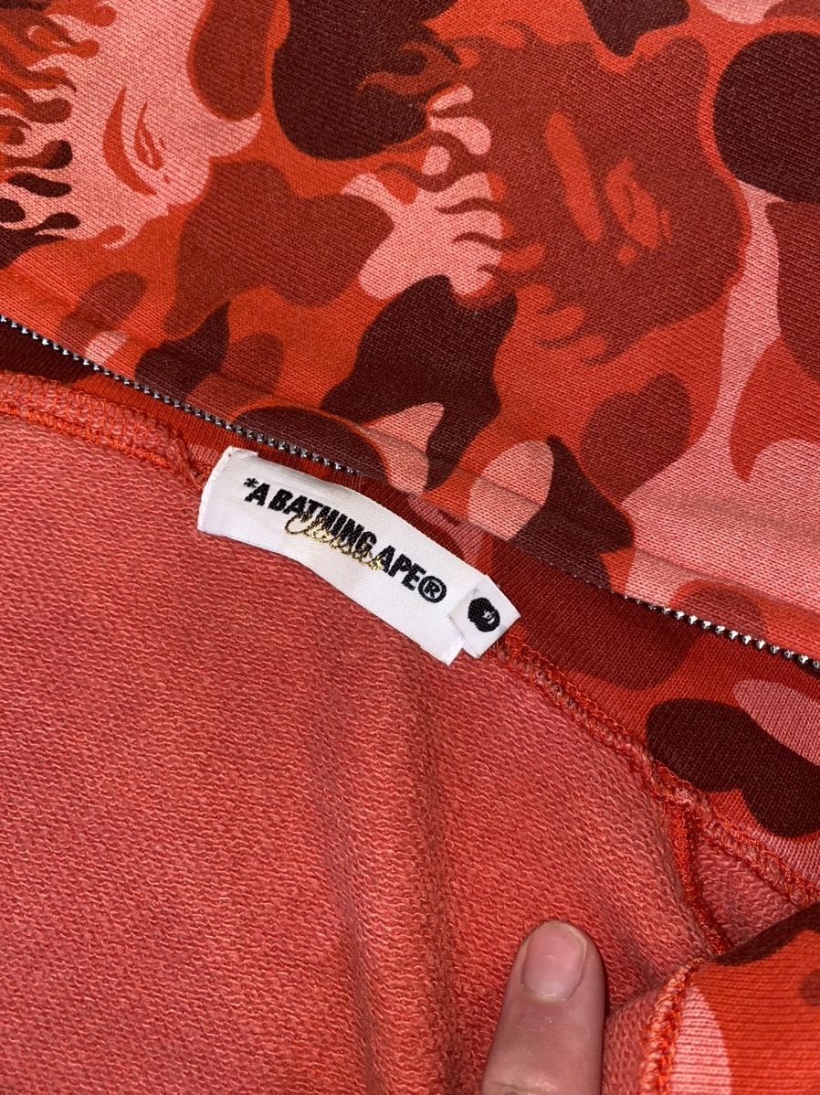 Bape × Nigo Fire Camo Full Zip Hoodie Size US M / EU 48-50 / 2 - 7 Thumbnail