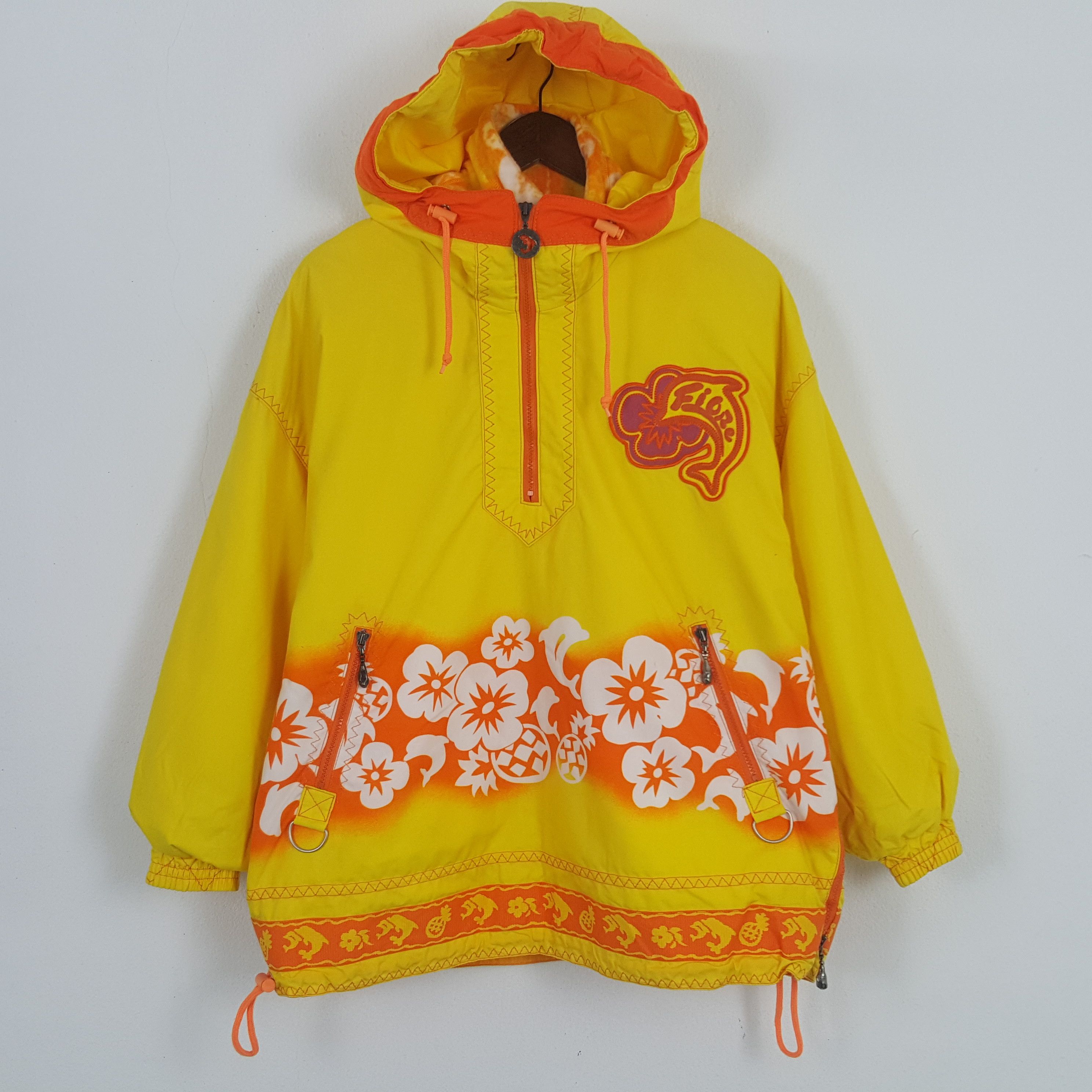 Japanese Brand × Vintage Vintage Fiore Japanese Windbreaker Ski Jacket Size US L / EU 52-54 / 3 - 1 Thumbnail