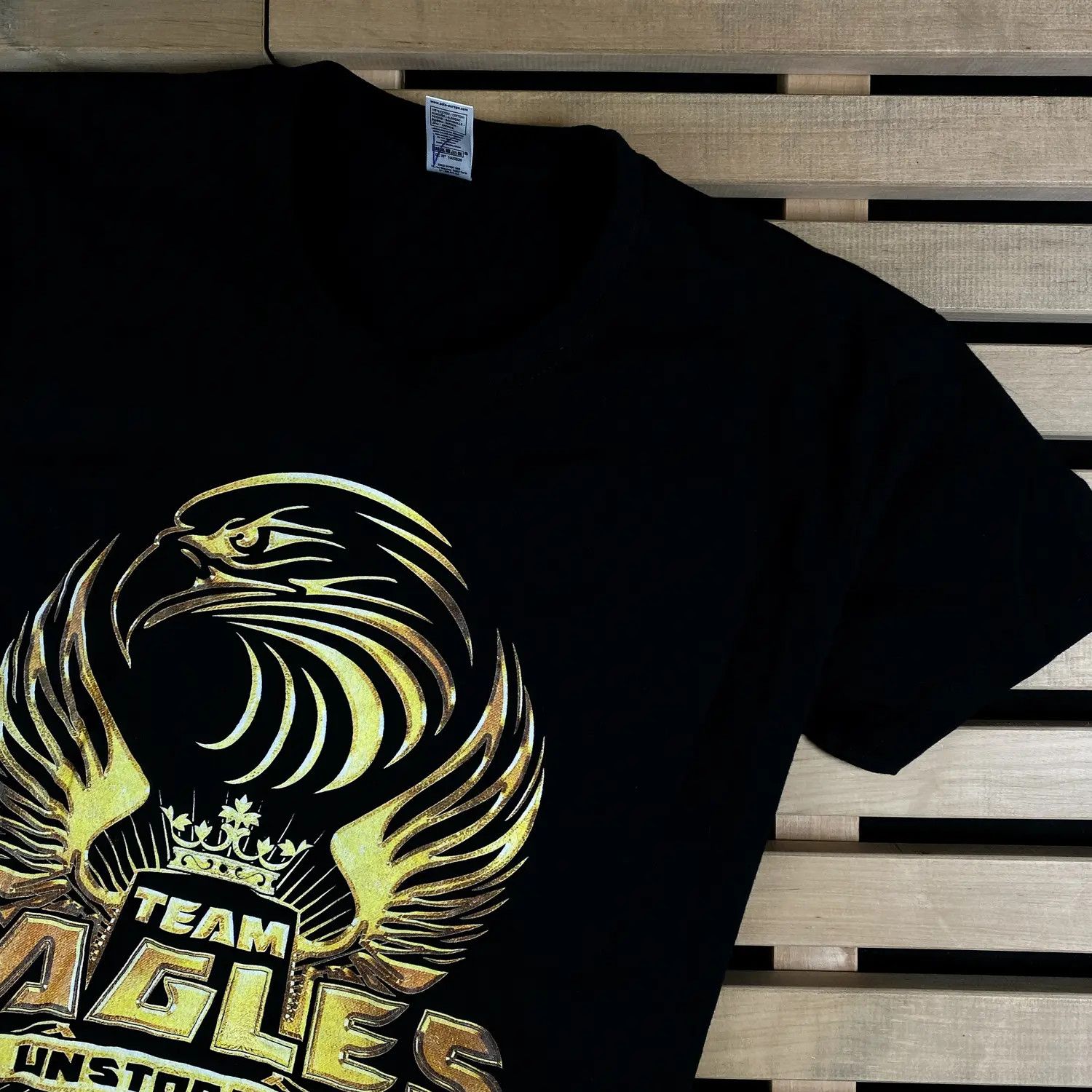 Vintage Mens Vintage T Shirt Team Eagles Be Unstoppable Size S Size US S / EU 44-46 / 1 - 2 Thumbnail