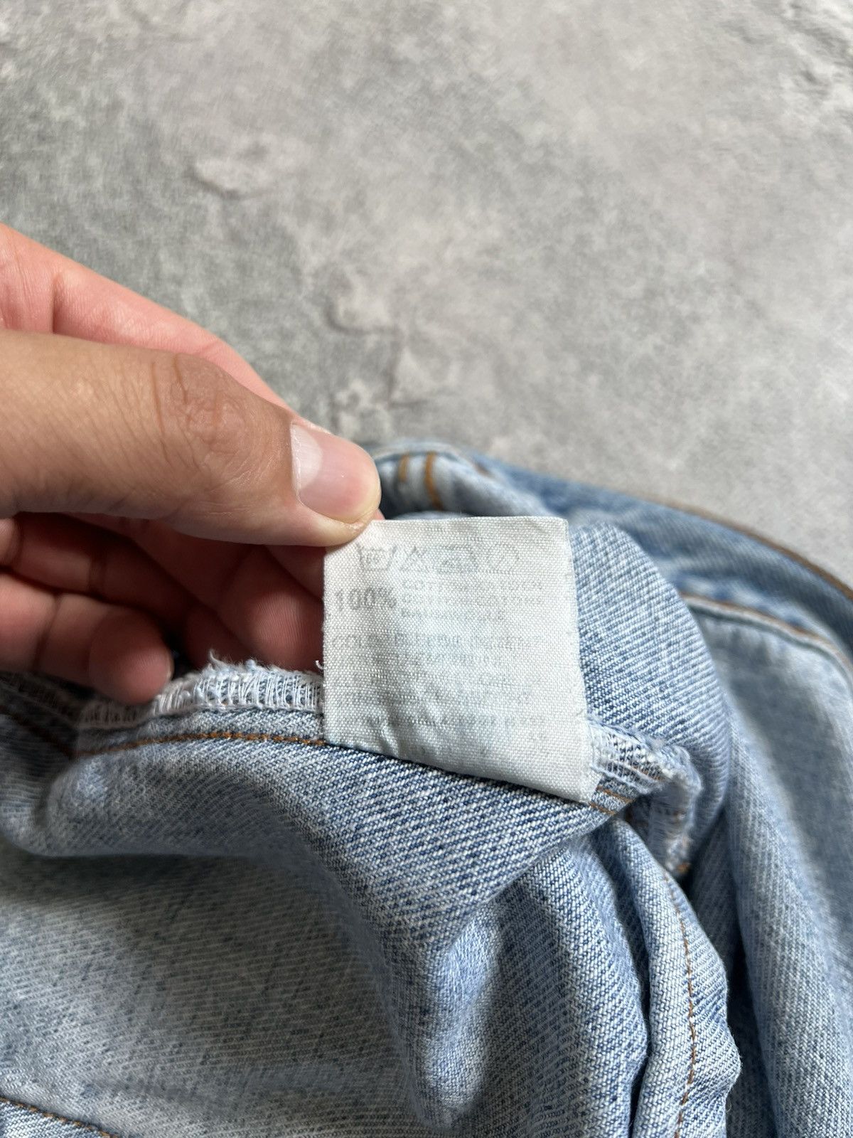 Levi's Vintage Clothing Vintage Men’s Levi’s 501 Denim Jacket W34 L36 1980s–90s USA Size US L / EU 52-54 / 3 - 13 Thumbnail