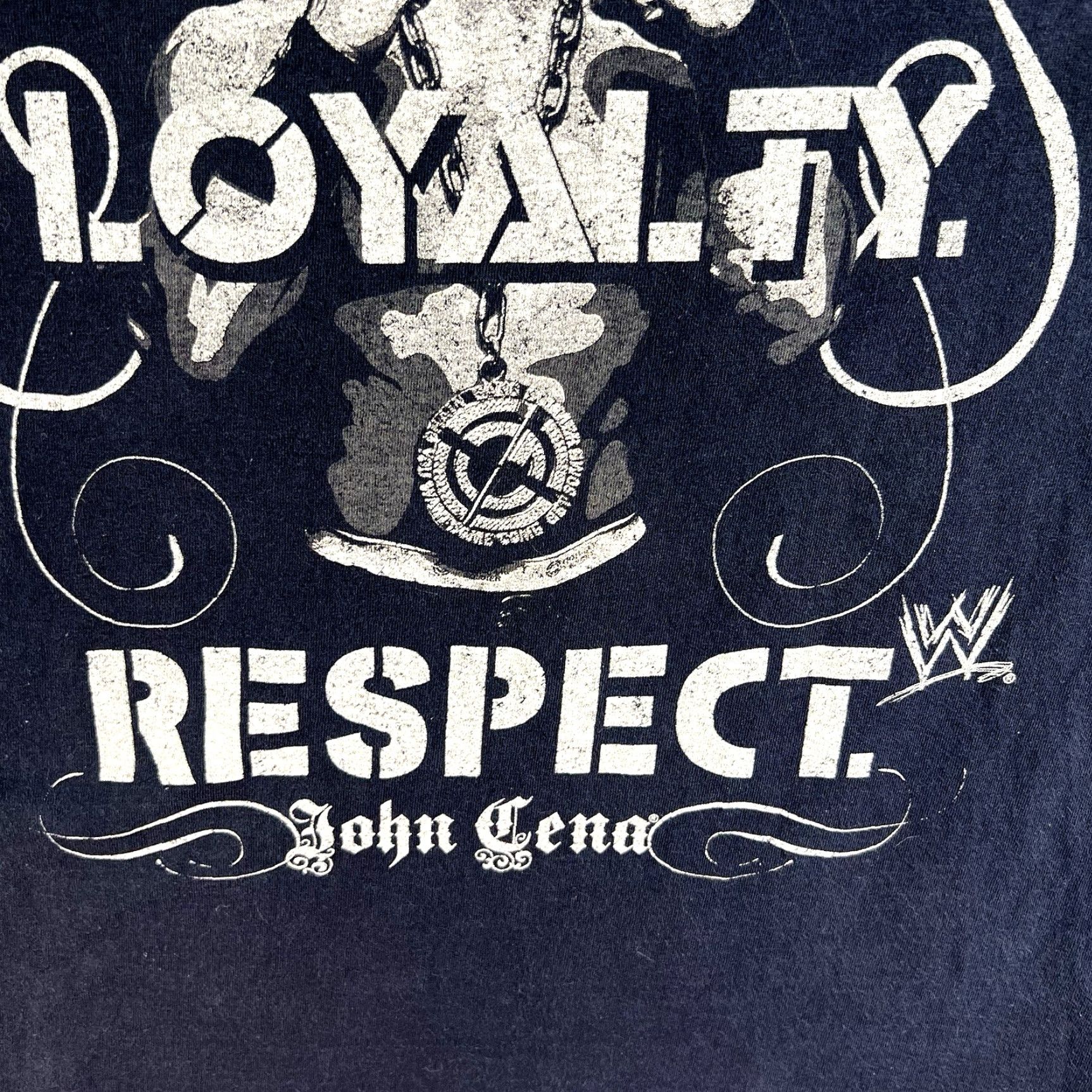 Vintage VINTAGE WWE John Cena T-Shirt Men Size L Black Graphic Print Sports 2000s Size US L / EU 52-54 / 3 - 3 Thumbnail