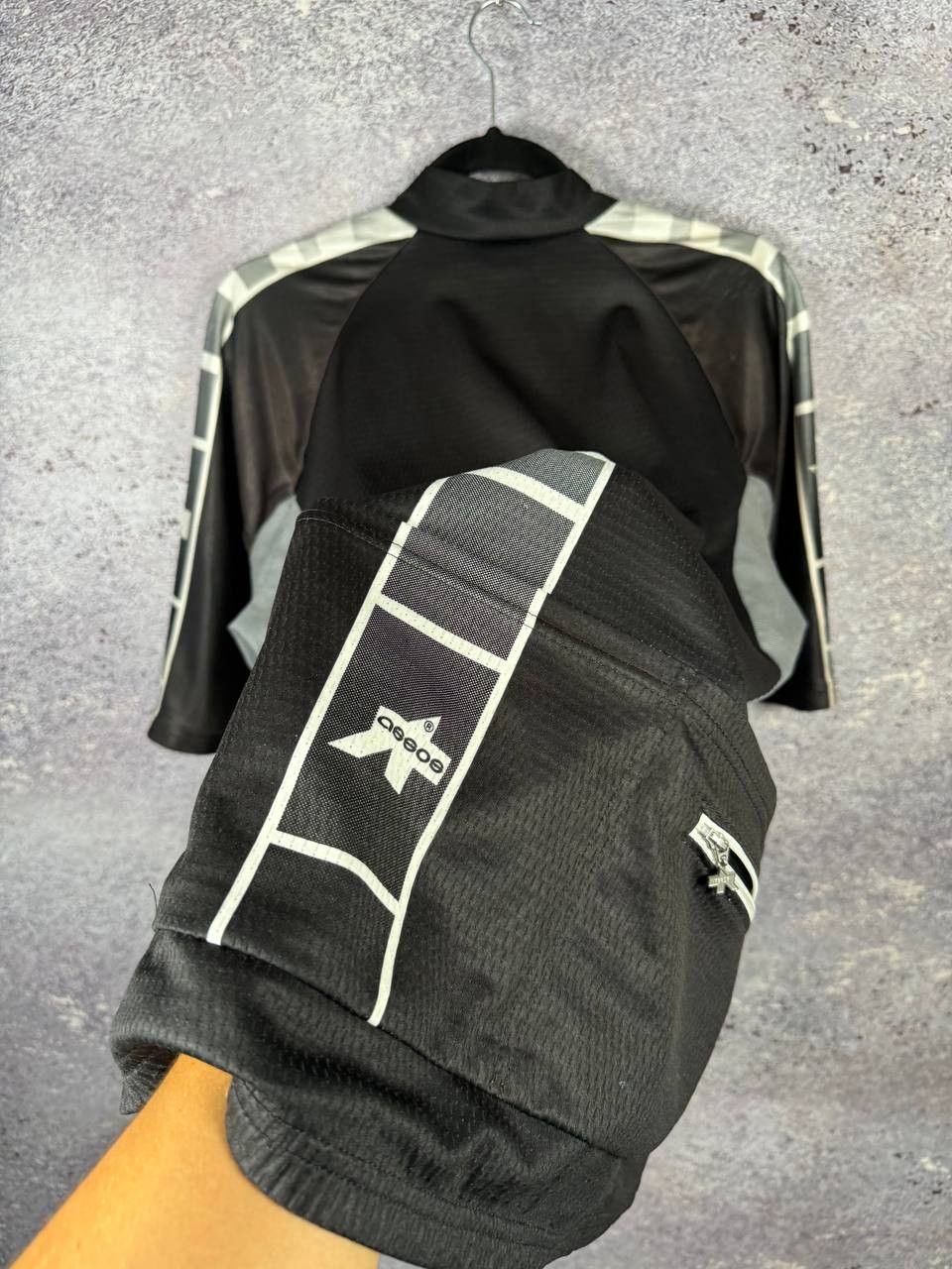 Vintage Vintage Assos of Switzerland black cycling jersey XL Size Size US XL / EU 56 / 4 - 13 Thumbnail