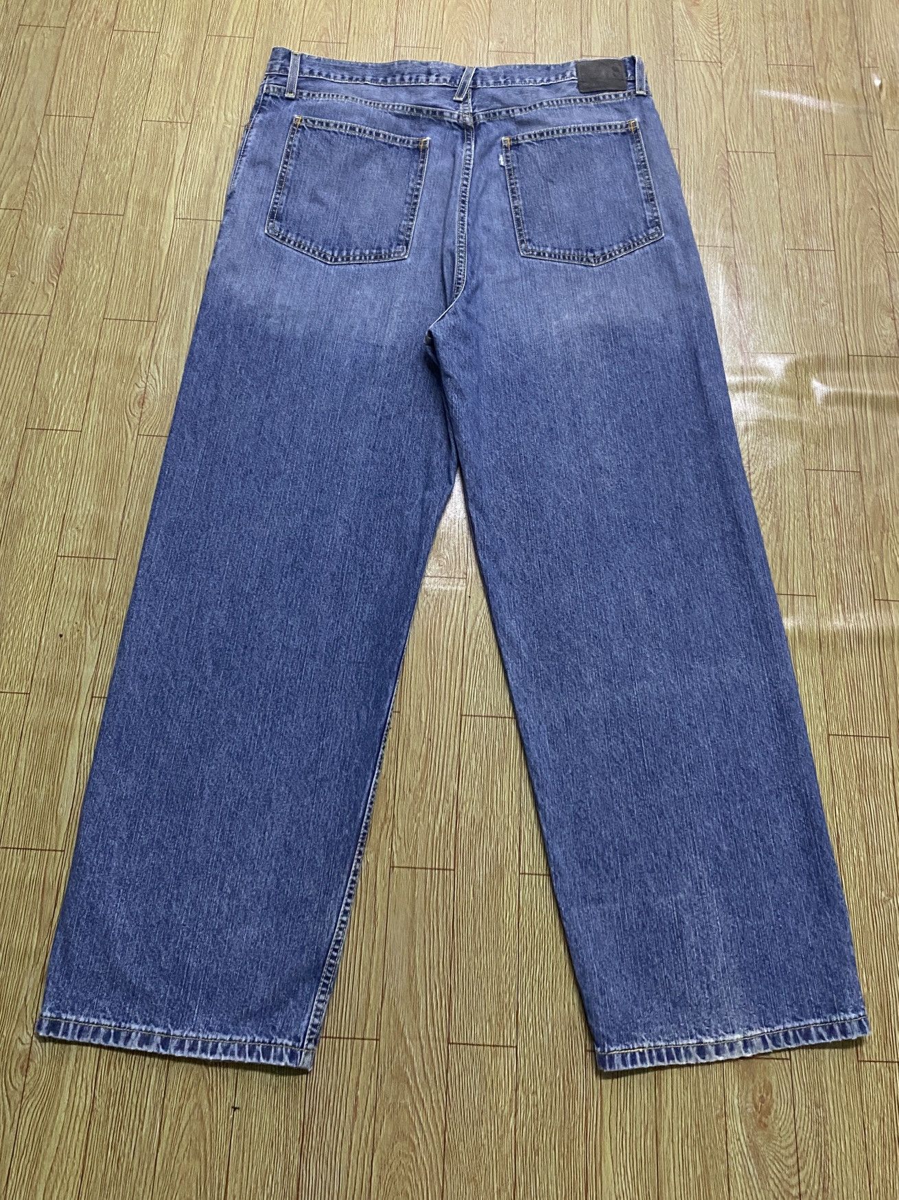 Levi's Rare Design Vintage Brand Levis SilverTab Loose Jeans 2000s Size US 40 / EU 56 - 2 Thumbnail