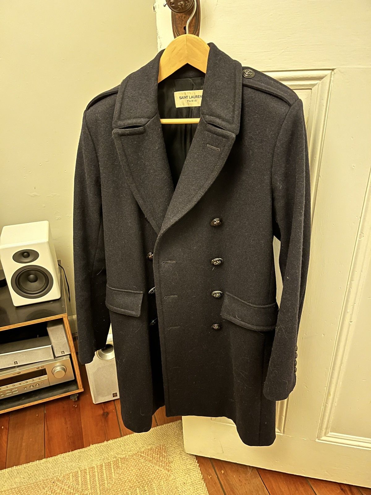 Saint Laurent Paris Hedi allure coat Size US M / EU 48-50 / 2 - 5 Thumbnail