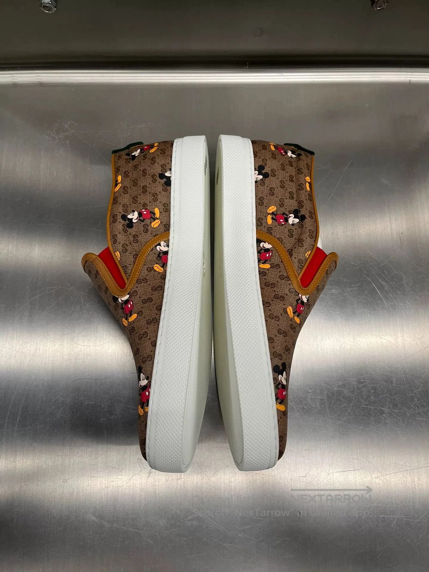 Gucci Gucci Disney Mickey GG Sneakers. Size US 10 / EU 43 - 4 Thumbnail