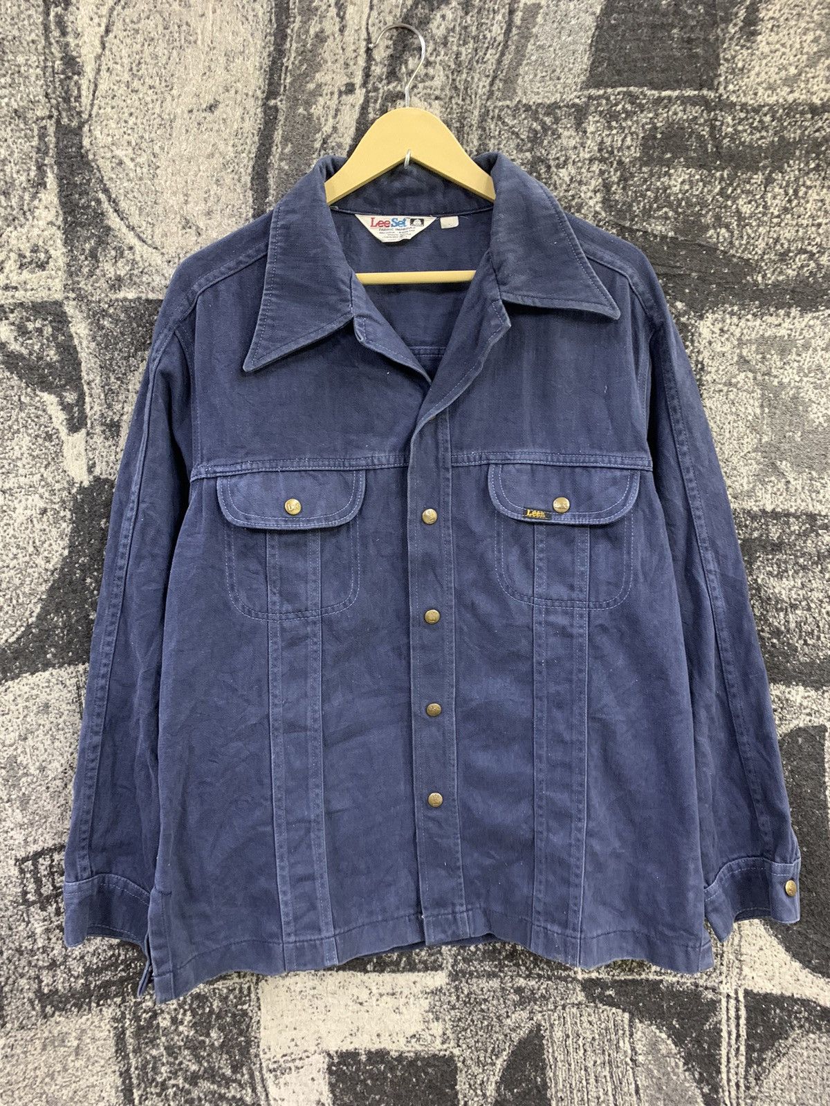 Lee × Vintage 🔥Steals🔥 Vintage 70s Lee Set Jacket Size US L / EU 52-54 / 3 - 1 Thumbnail