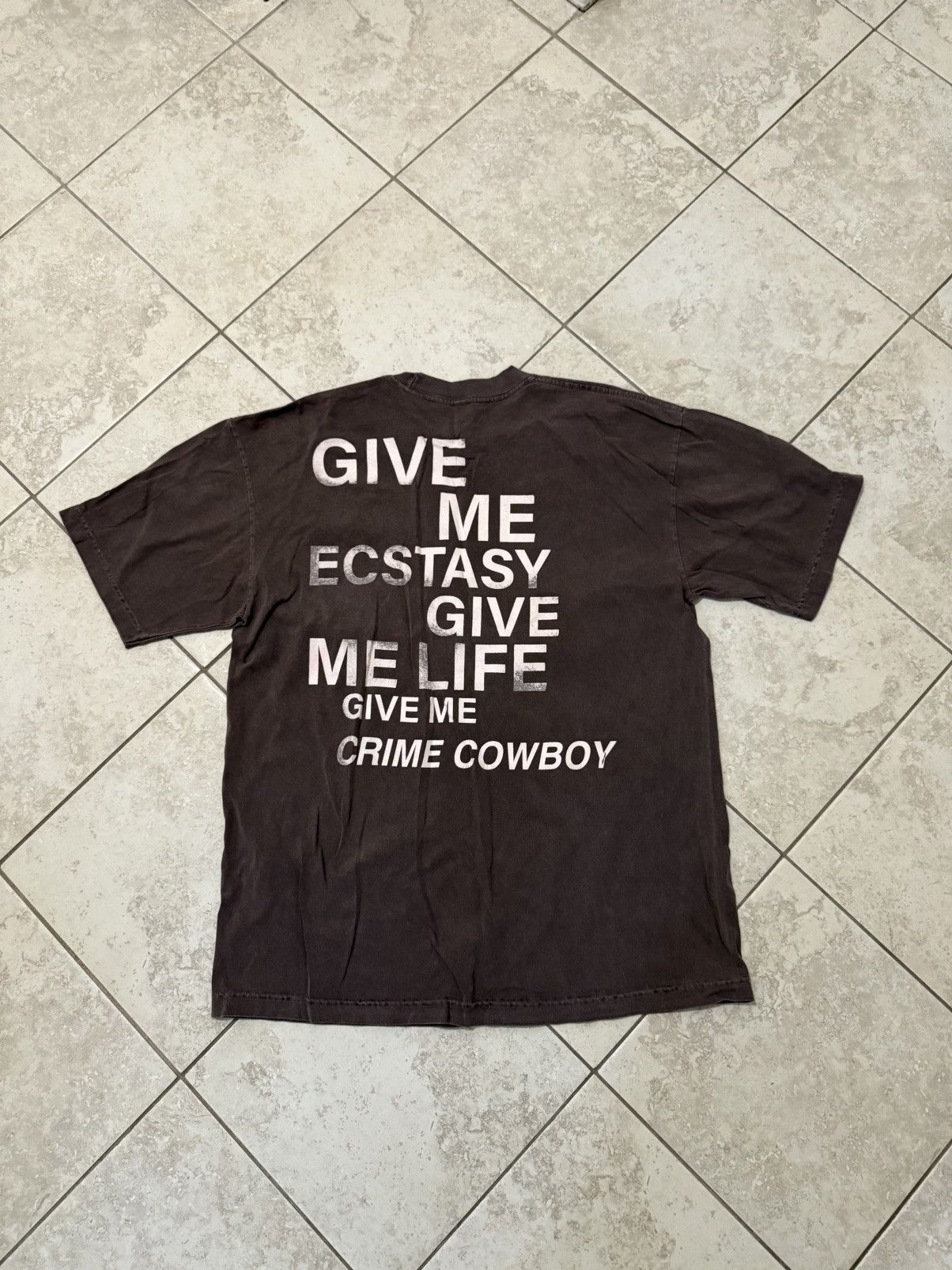 Other Crime Cowboy Ecstasy Give Me Tee Size L Size US L / EU 52-54 / 3 - 1 Thumbnail