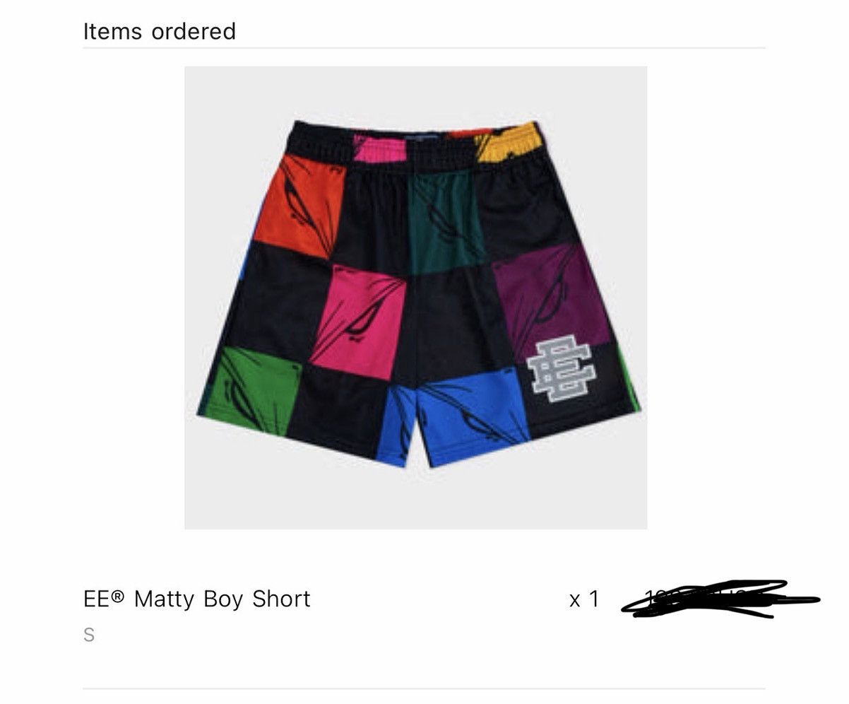 Eric Emanuel Eric Emanuel x Matty Boy Basic Short Multi Color PRE ORDER Size US 32 / EU 48 - 3 Thumbnail
