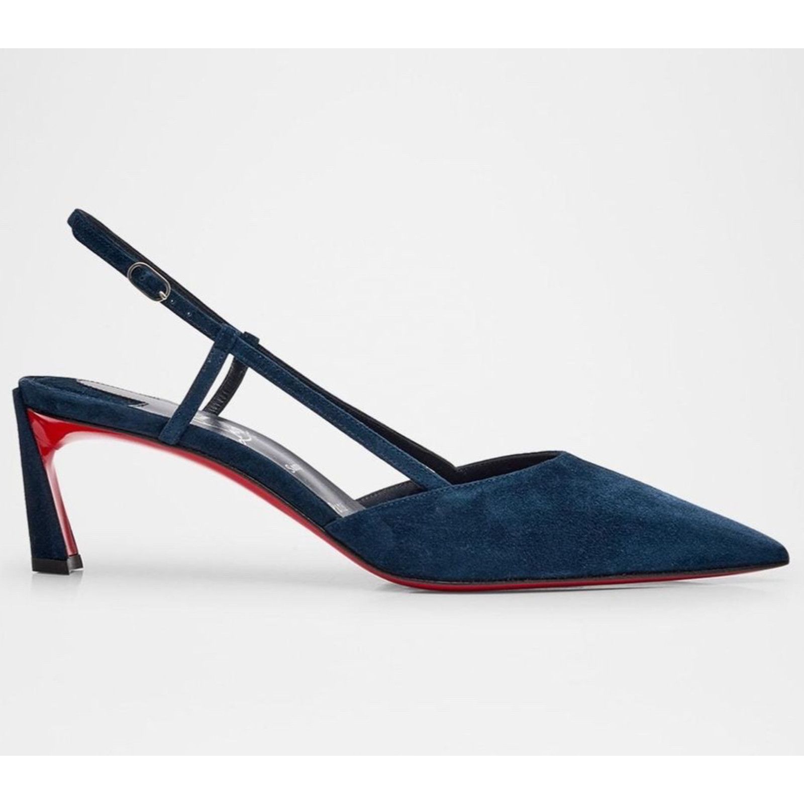 Christian Louboutin Christian Louboutin Condoroline 55 Marine Blue Pump 35.5 Size US 5.5 / IT 35.5 - 1 Thumbnail
