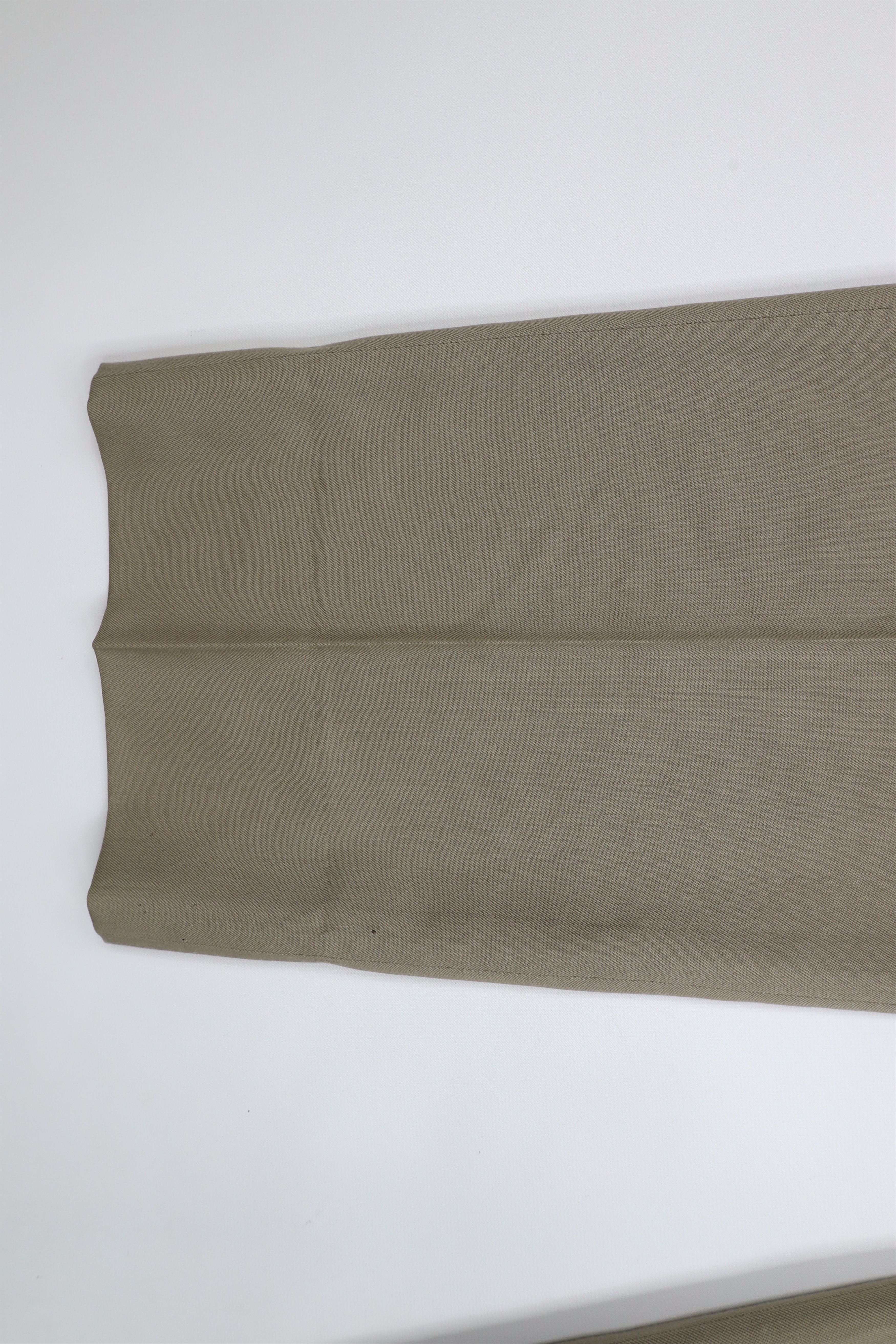 Vintage Vintage 70s Streetwear Wool Bell Bottoms Chino Pants Beige Size US 36 / EU 52 - 5 Thumbnail