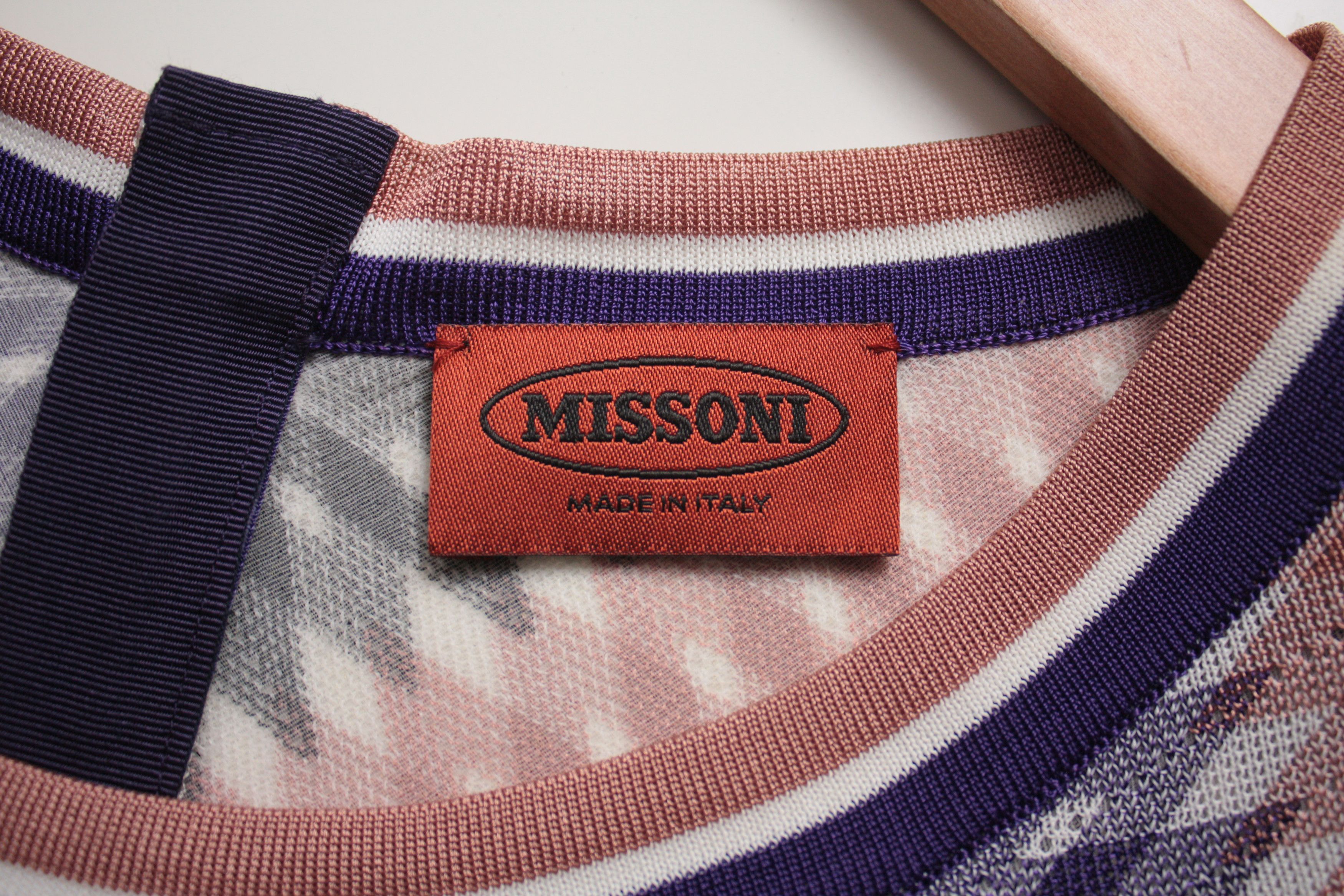 Missoni Missoni Abstract Multicolor Dress Made In Italy 42 Size M / US 6-8 / IT 42-44 - 4 Thumbnail