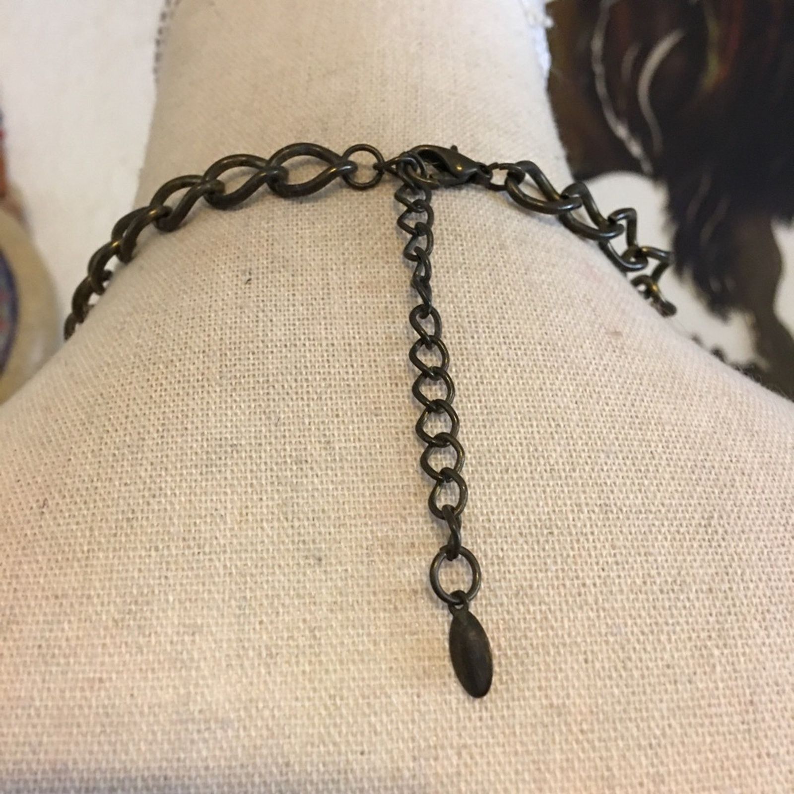 Jewelry Brass tone chunky bead statement necklace Size ONE SIZE - 5 Thumbnail