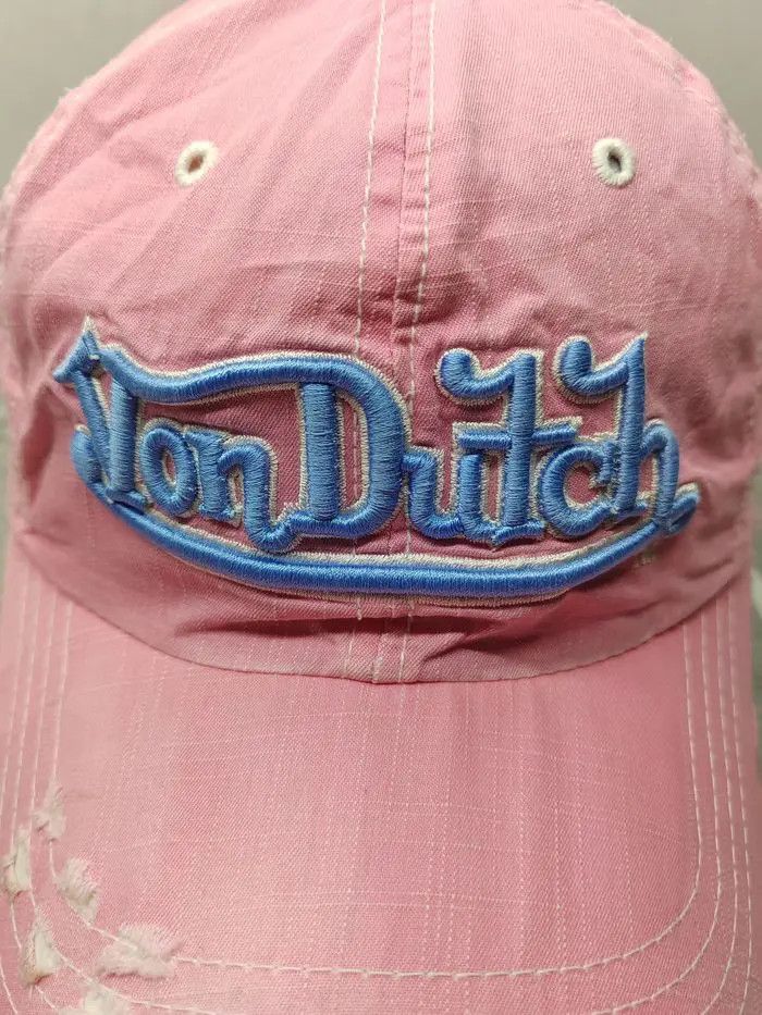 Von Dutch Vintage Von Dutch Distressed Style Cap Hat Size ONE SIZE - 4 Thumbnail