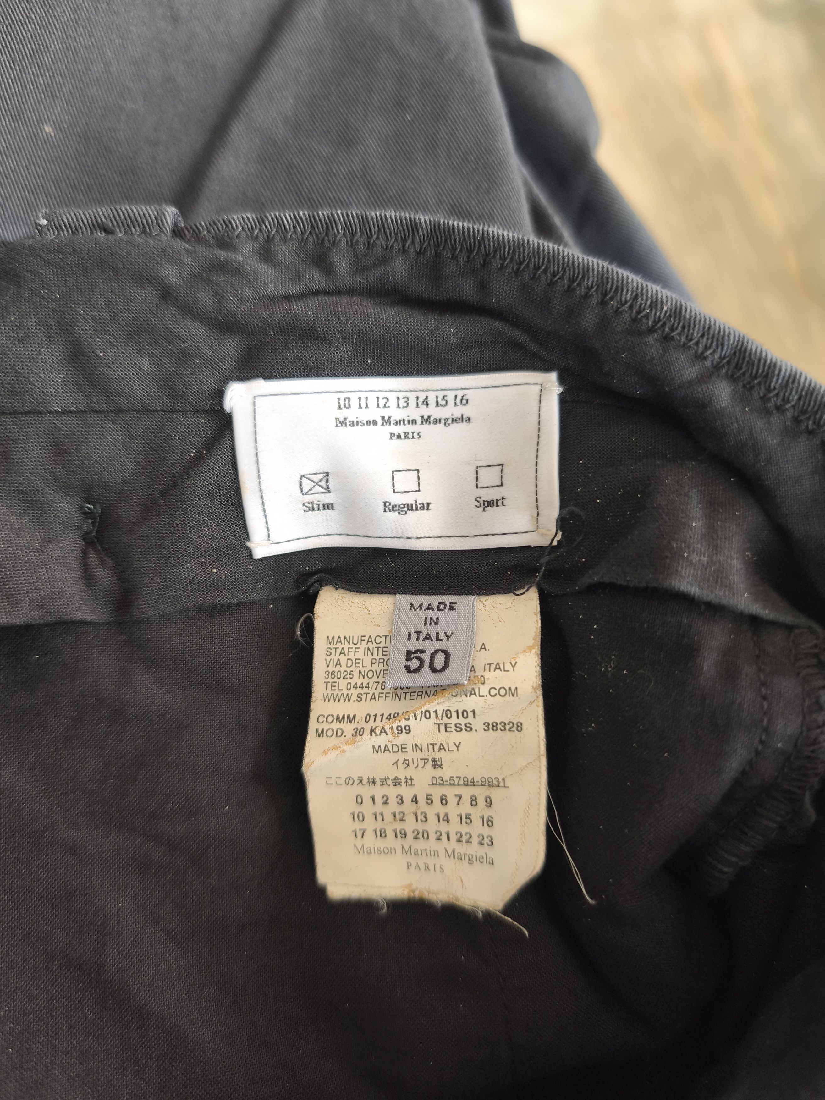 Maison Margiela Maison Margiela Line 10 Pants - 2001 Size US 34 / EU 50 - 10 Thumbnail