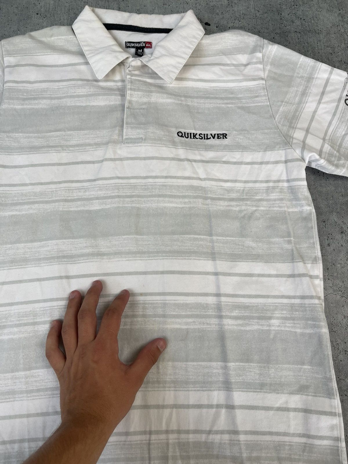 Quiksilver VINTAGE QUIKSILVER BIG LOGO TSHIRT NICE DESIGN Size US M / EU 48-50 / 2 - 7 Thumbnail