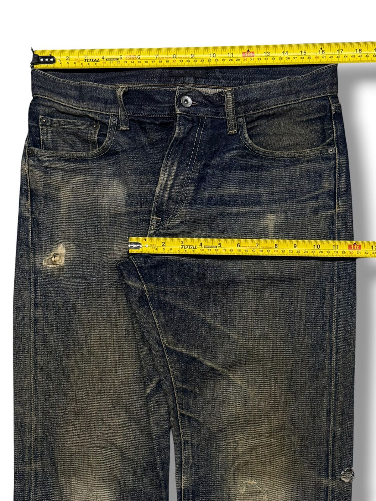 Uniqlo Vintage Uniqlo Japan Denim Jeans | Vintage Faded Wash | W33 Size US 33 - 14 Thumbnail