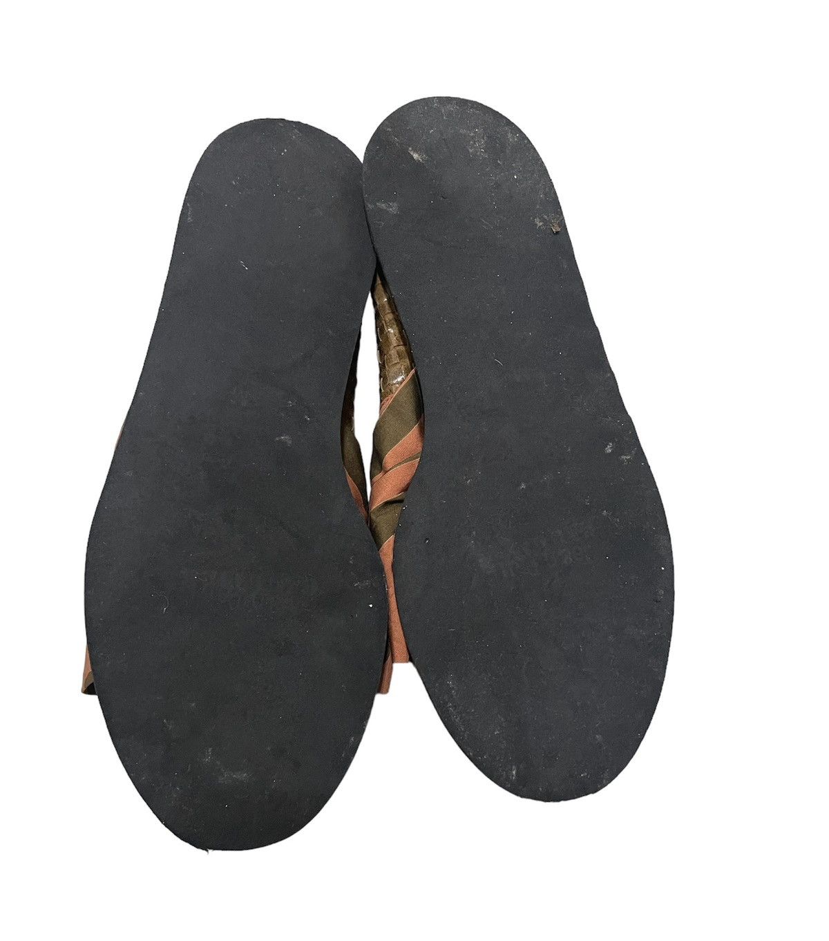 Jean Paul Gaultier JPG Distinctive Woven With Polka Dot Fabric Bow Flat Shoes Size US 8 / IT 38 - 4 Thumbnail