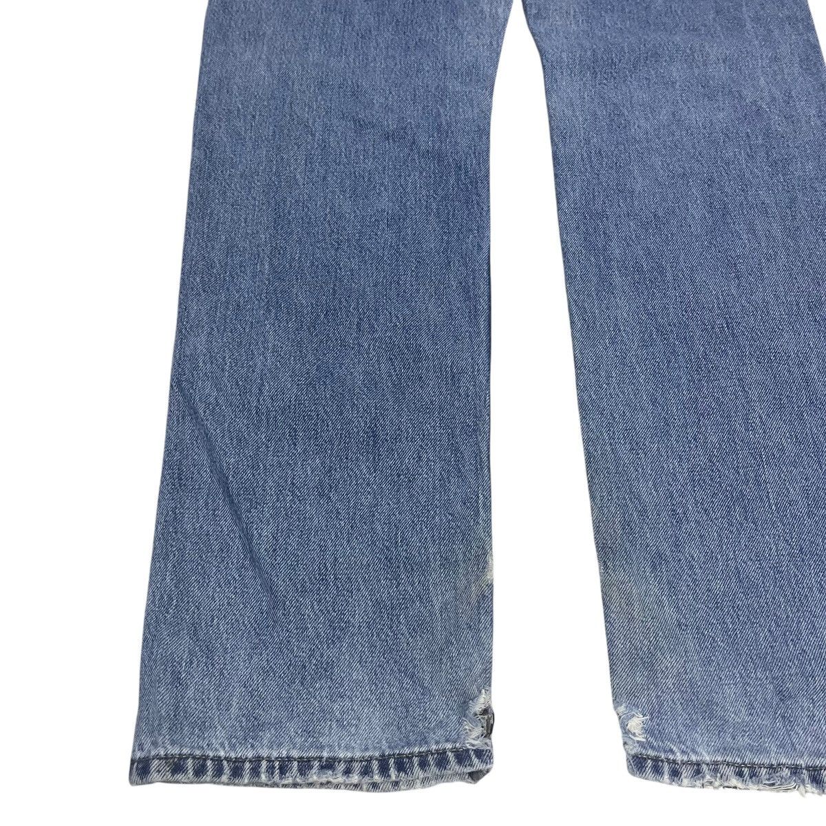 If Six Was Nine × Japanese Brand × Le Grande Bleu (L.G.B.) VINTAGE UNIQLO LIGHT BLUE WASHED DENIM PANTS Size US 32 / EU 48 - 13 Thumbnail