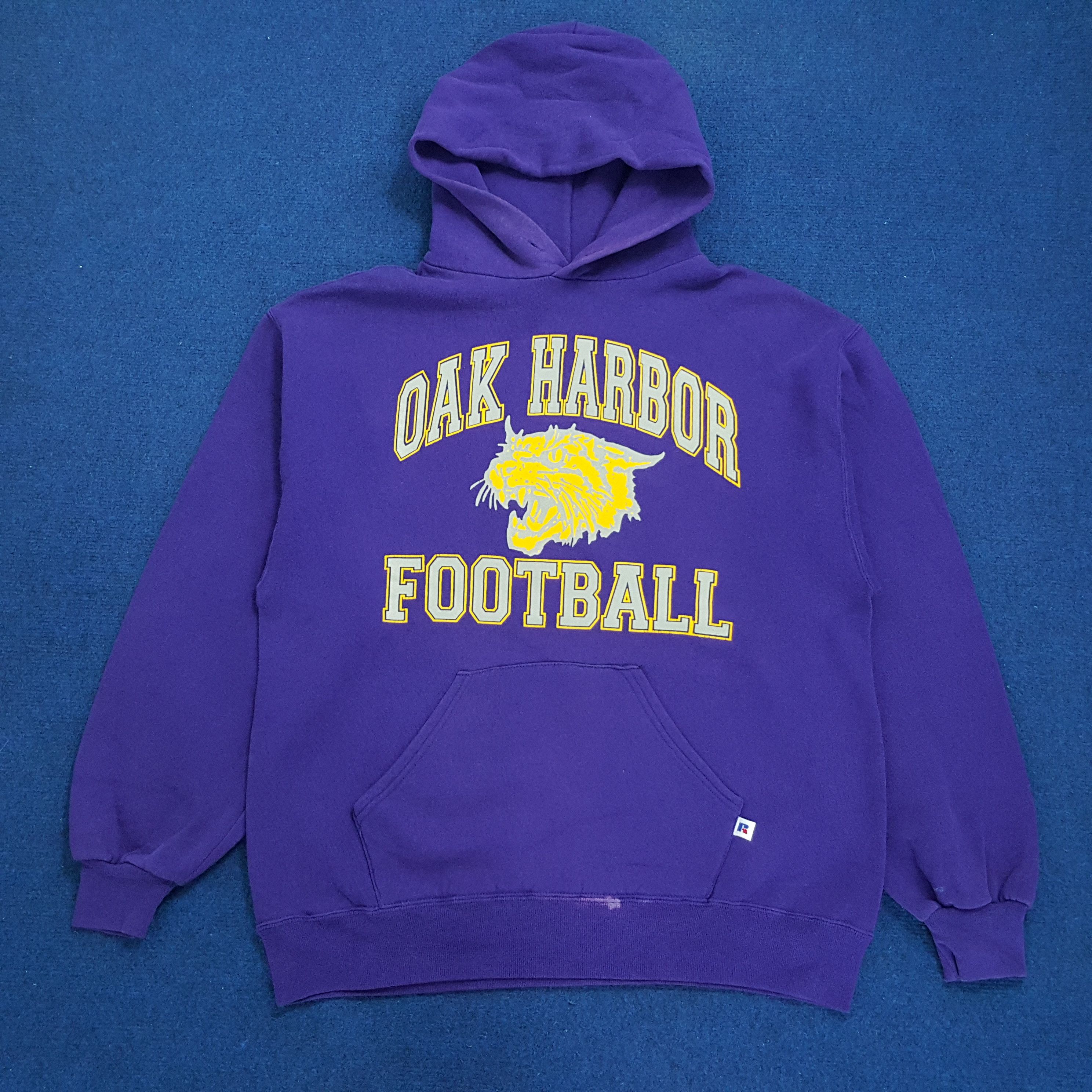 Vintage Vintage OAK Harbor Football Sports Team Hoodies Size US M / EU 48-50 / 2 - 1 Thumbnail