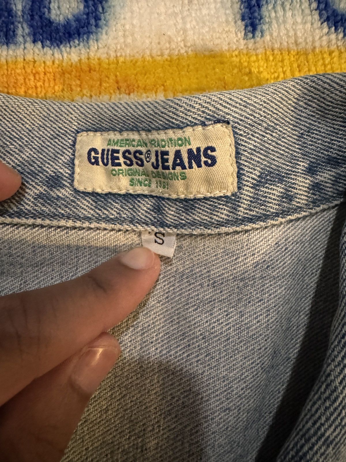 Guess Vintage Guess Jean Jacket Size US S / EU 44-46 / 1 - 3 Thumbnail