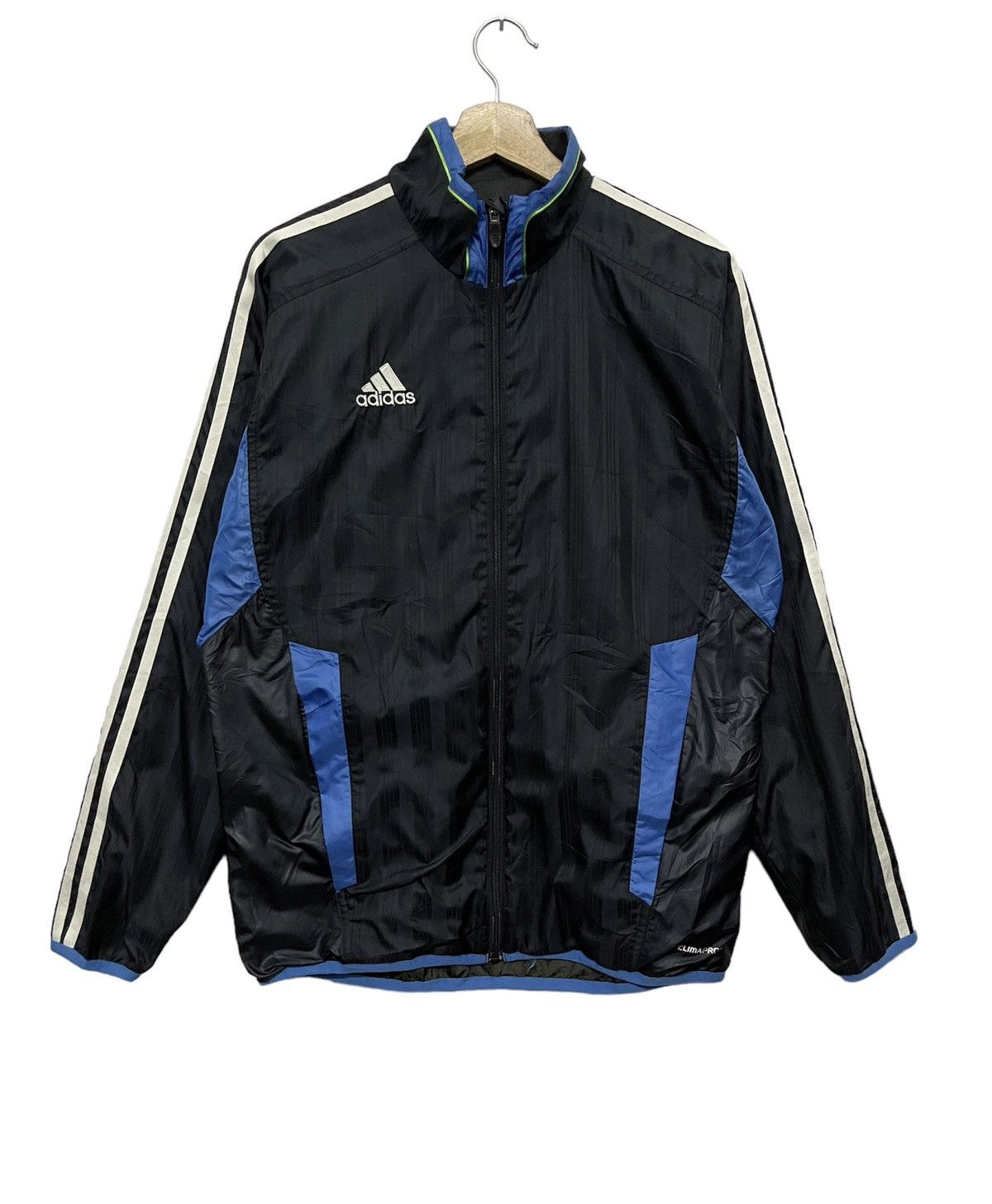 Adidas Windbreaker Black Blue