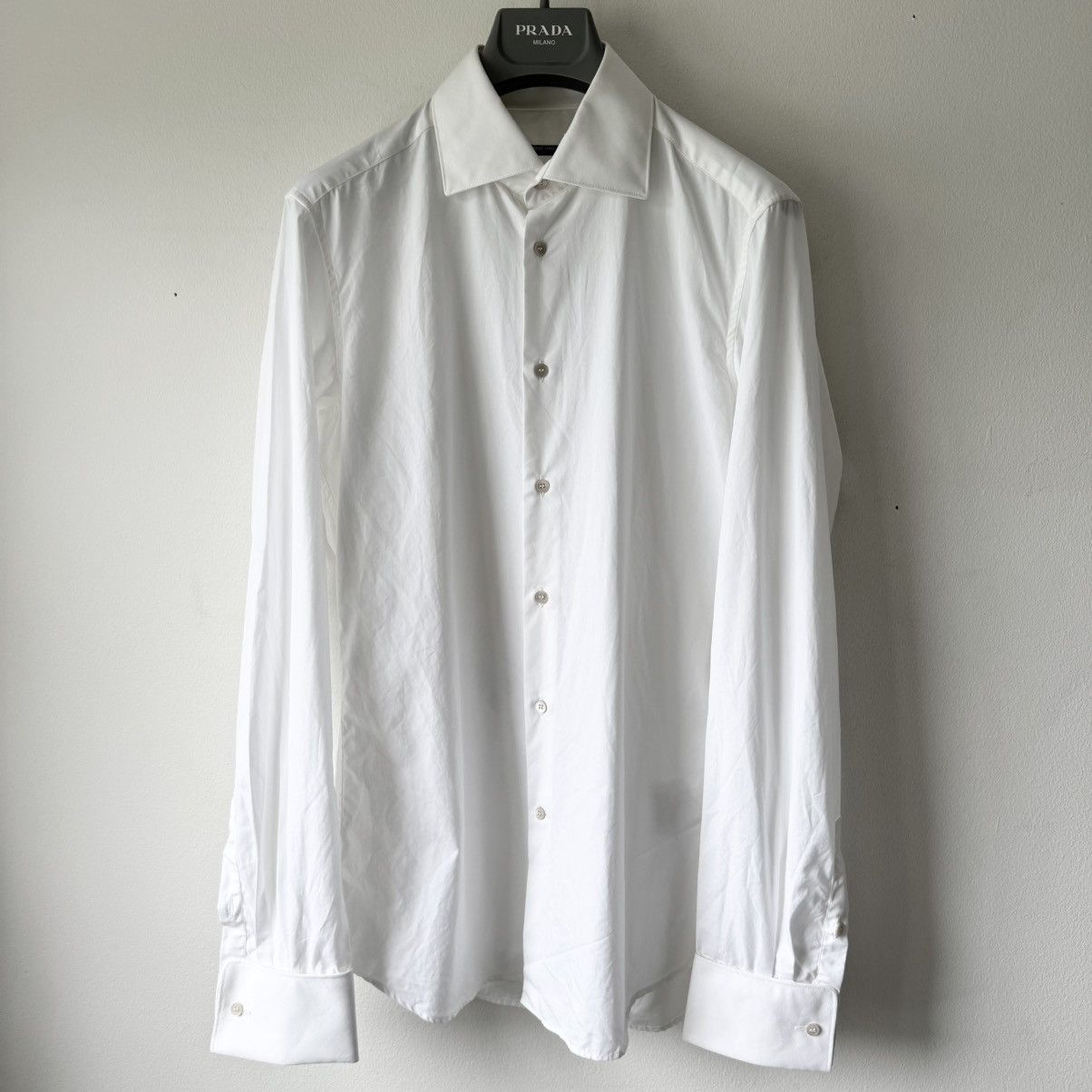 Miu Miu Miu Miu SS2005 White Shiva Embellished Shirt Size US S / EU 44-46 / 1 - 2 Thumbnail