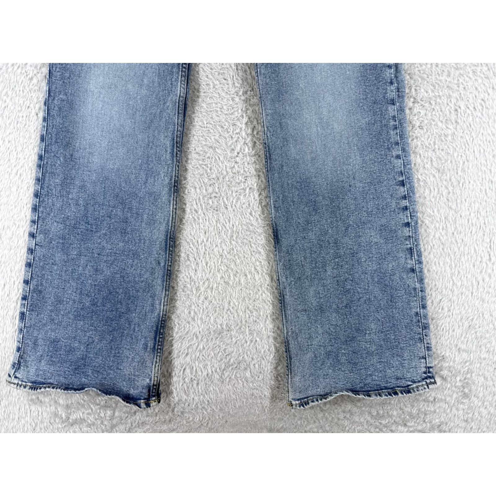 Denime Vintage Divided Women’s Blue Denim Bootcut Jeans 8 Regular Low Rise Cotton 28x30 Size 30" / US 8 / IT 44 - 2 Thumbnail