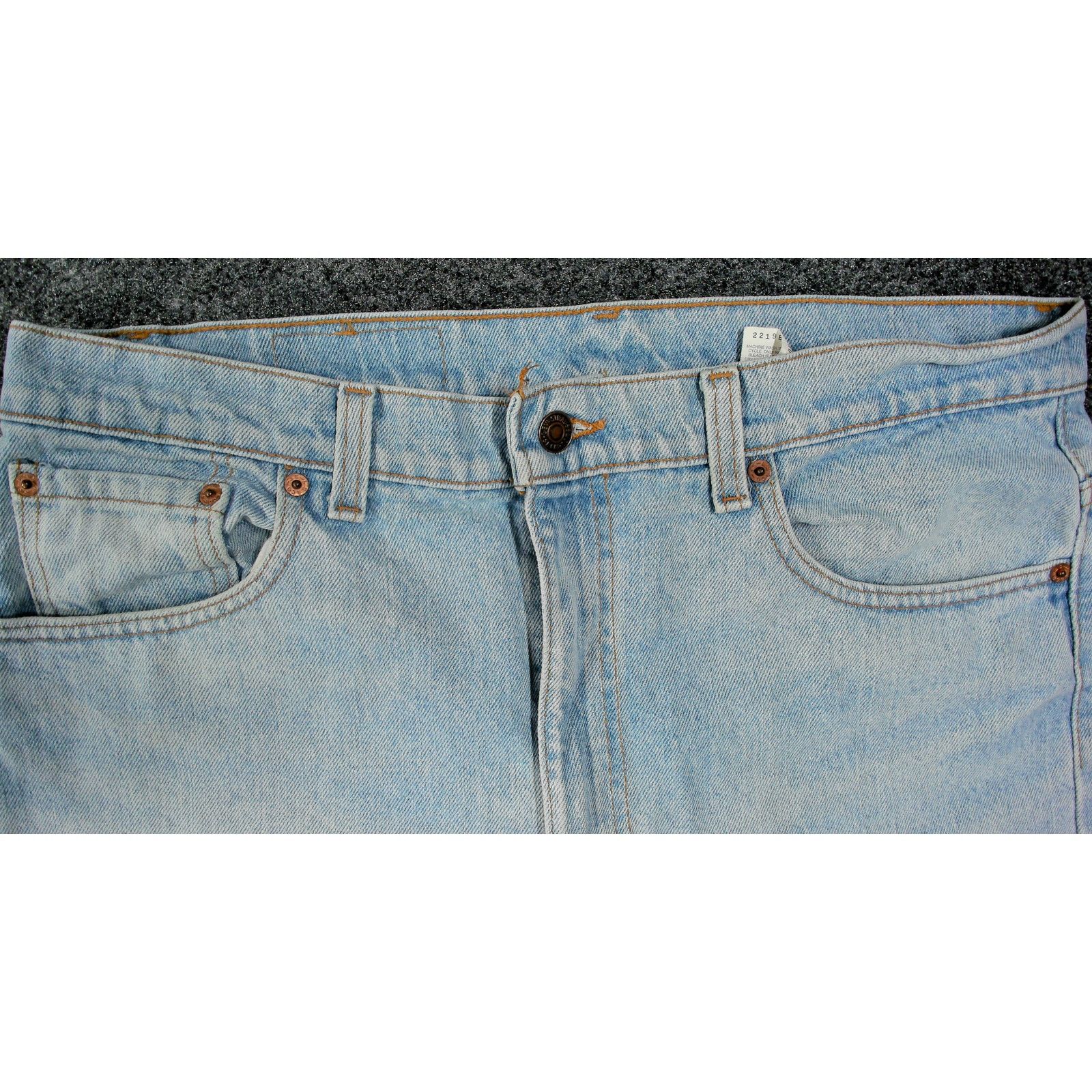 Levi's Vintage 90s Levi's 505 Light Stonewash Faded Baggy Fit USA Size 38" / US 16 / IT 52 - 10 Thumbnail