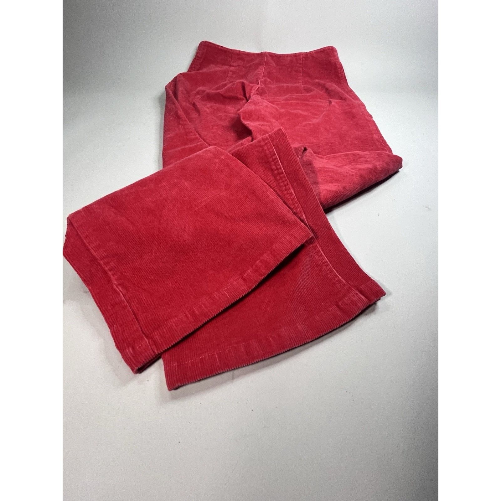 AMI AMI Pant Trousers Red Corduroy Paris Alexandre Mattiussi Hig Size 32" / US 10 / IT 46 - 7 Thumbnail