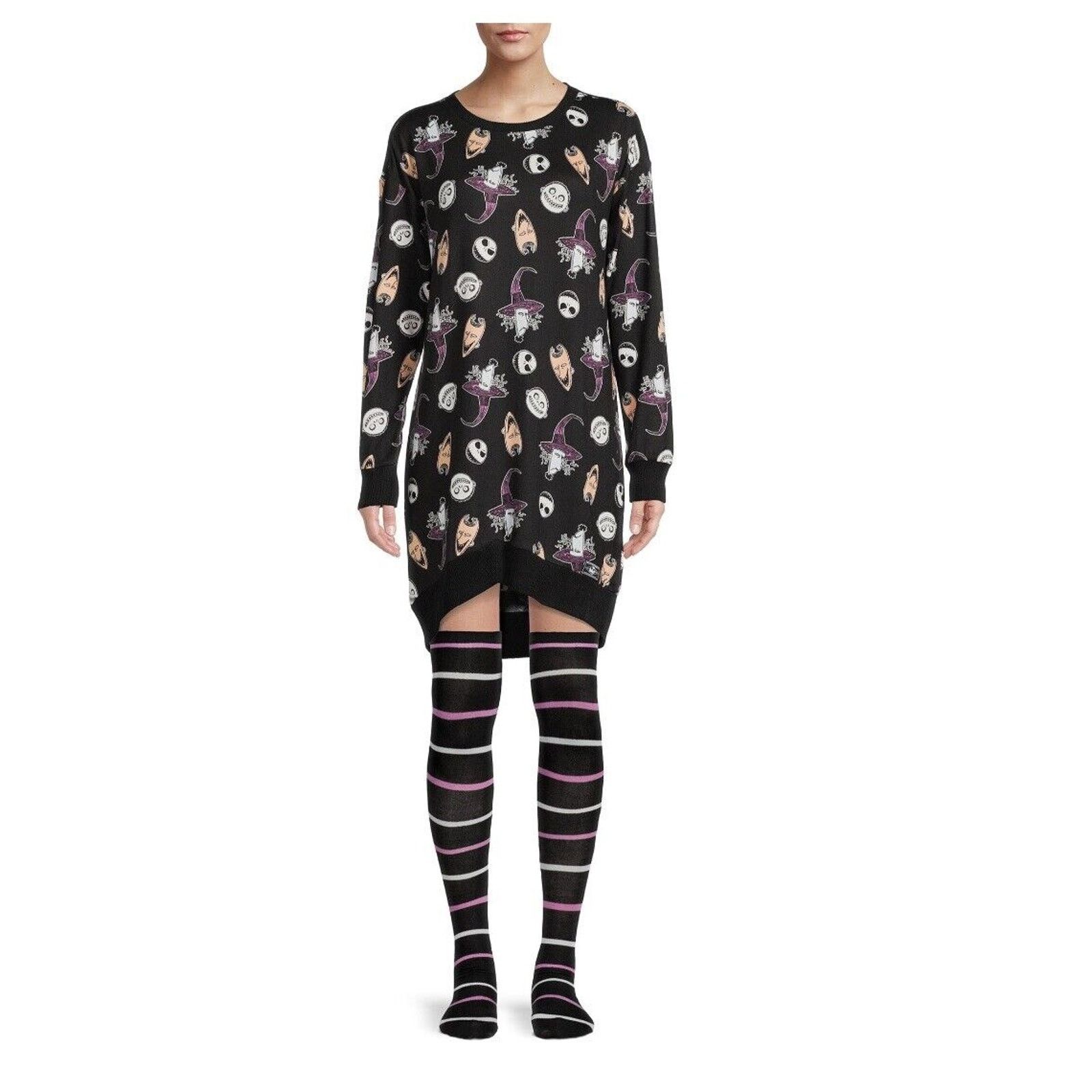 Disney Disney's Nightmare Before Christmas Sleepshirt with Socks Size XS / US 0-2 / IT 36-38 - 1 Thumbnail