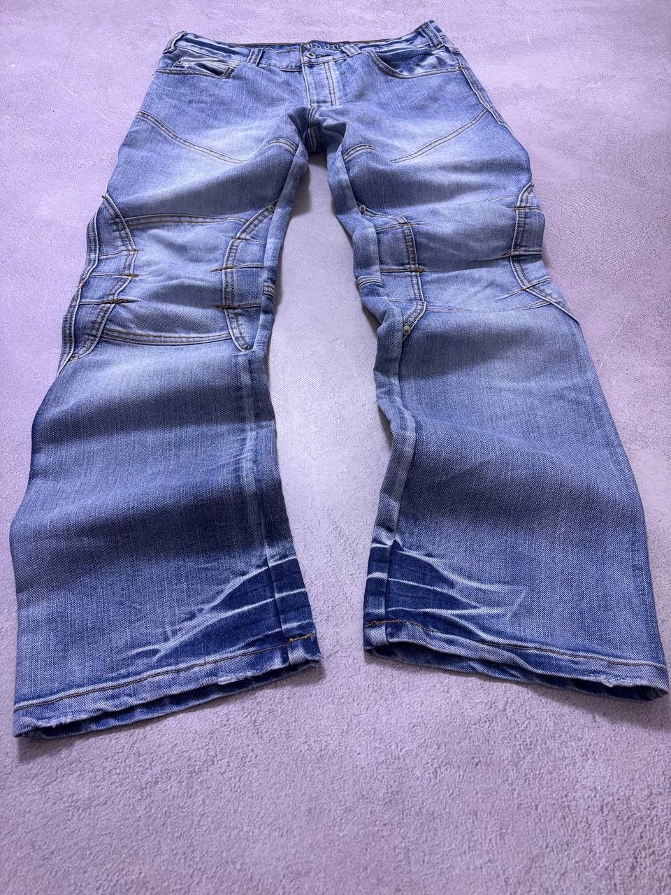 Vintage Japanese Baggy faded pants Tornado Mart style y2k jeans Size US 34 / EU 50 - 1 Thumbnail