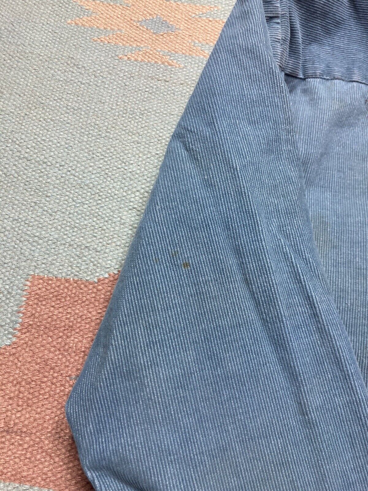 Vintage Vtg 60s button shirt corduroy hippie embroidered farm large Size US L / EU 52-54 / 3 - 10 Thumbnail